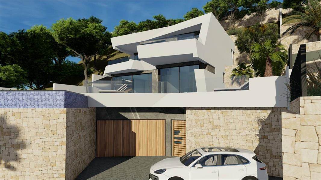 NIEUWBOUW LUXE VILLA MET SPECTACULAIR UITZICHT IN CALPE foto 14