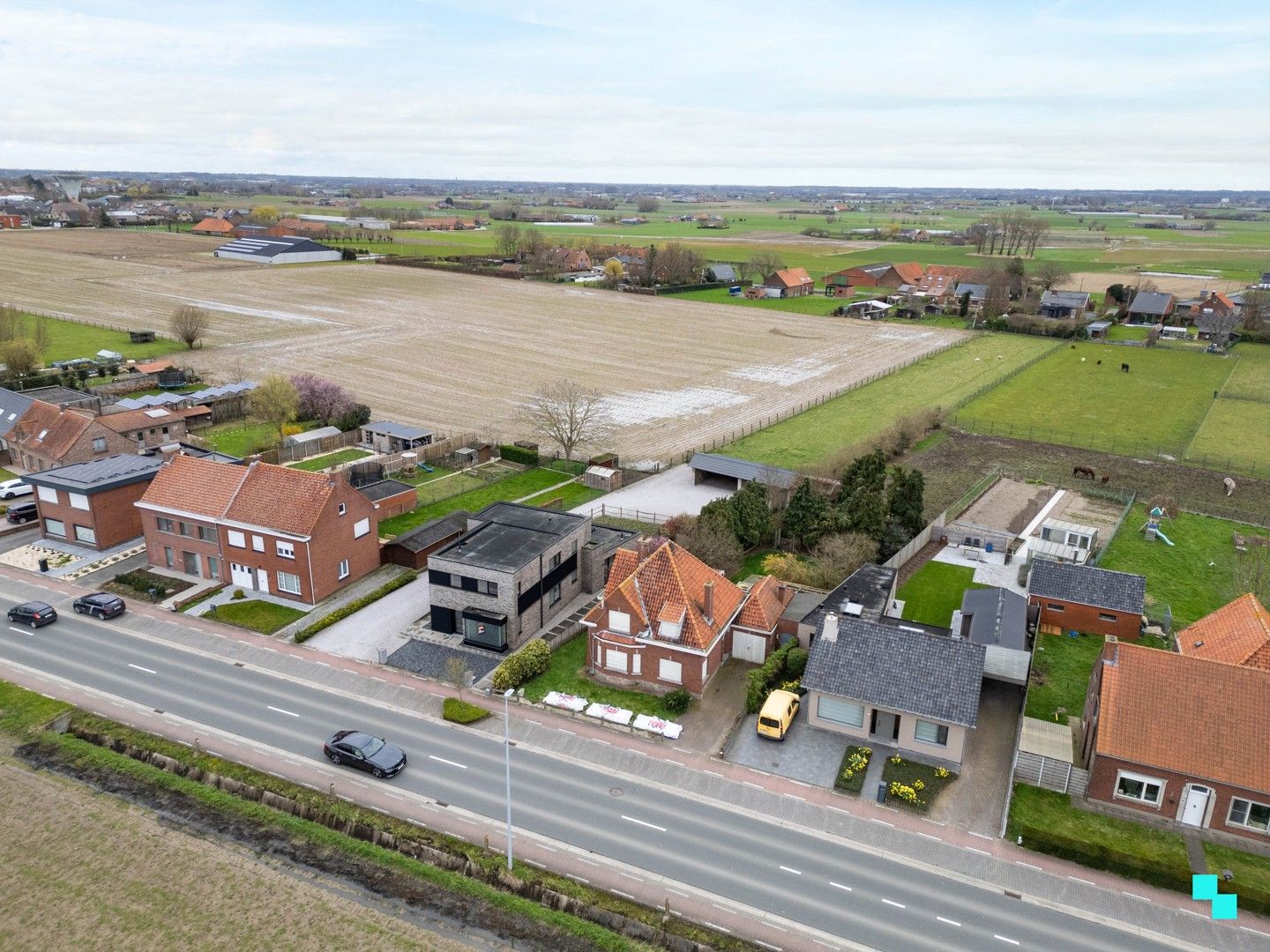 Ruim gelijkvloers appartement met weide te Hooglede foto 20