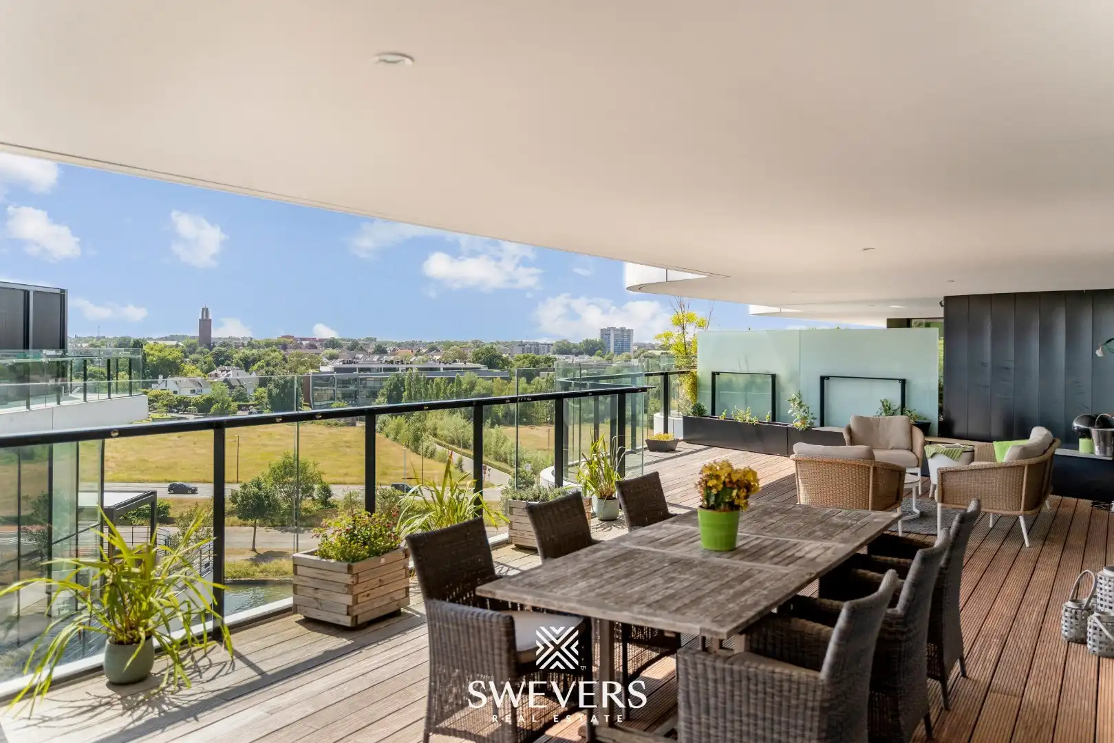 Adembenemend luxueus appartement (216m²) op Zuidzicht met riant terras rondom (223 m²) foto 36