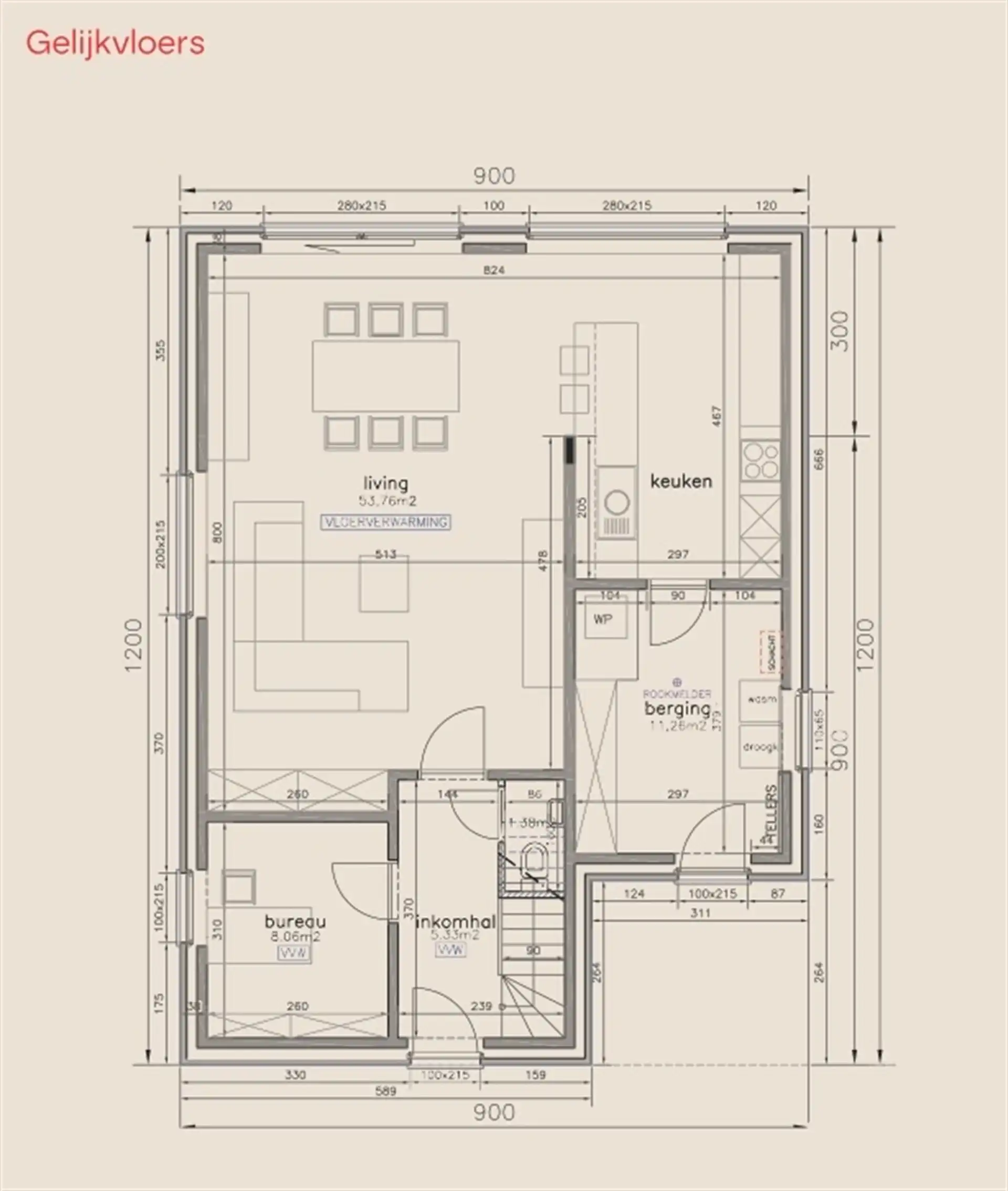 Nieuw te bouwen villa te koop te Humbeek foto 3
