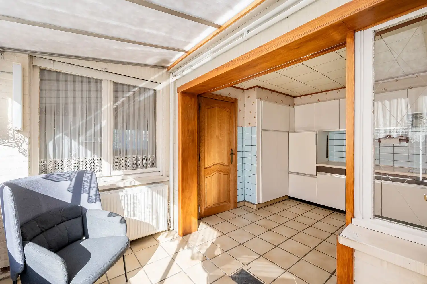 Te renoveren woning met garage en diepe tuin. foto 14
