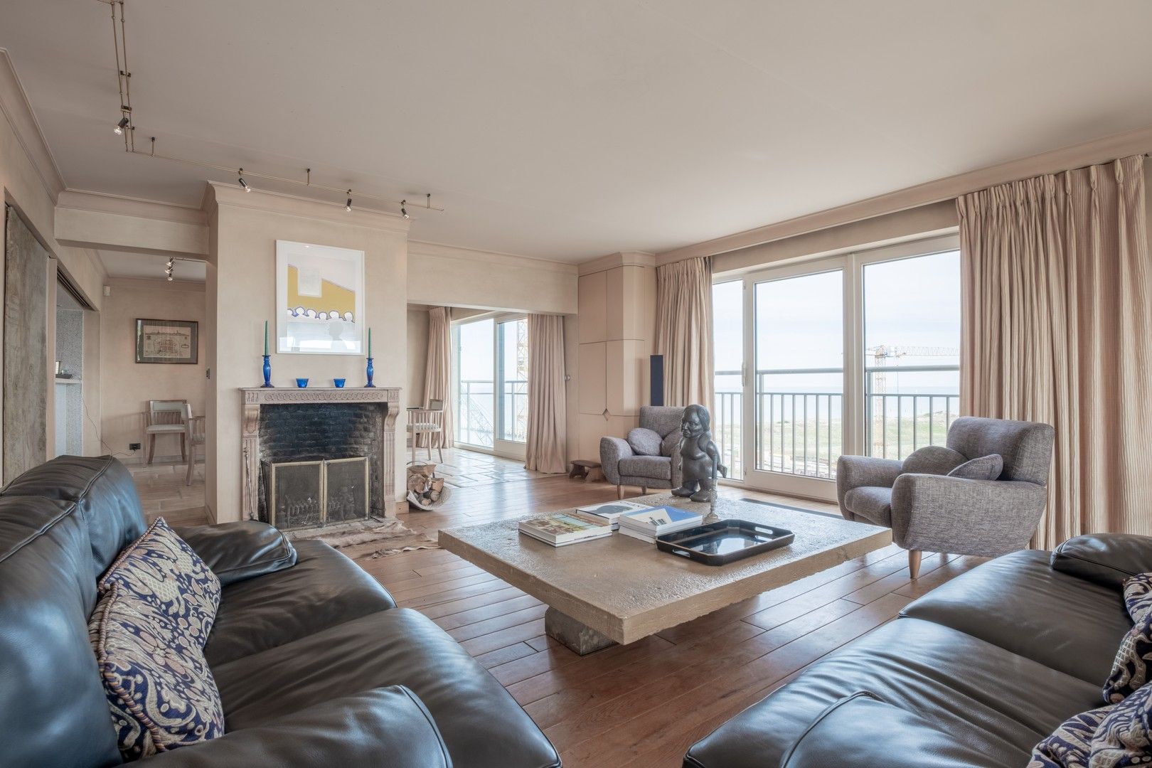 Exclusief appartement van 293M2 op de mooiste locatie van de Belgische Kust foto 9