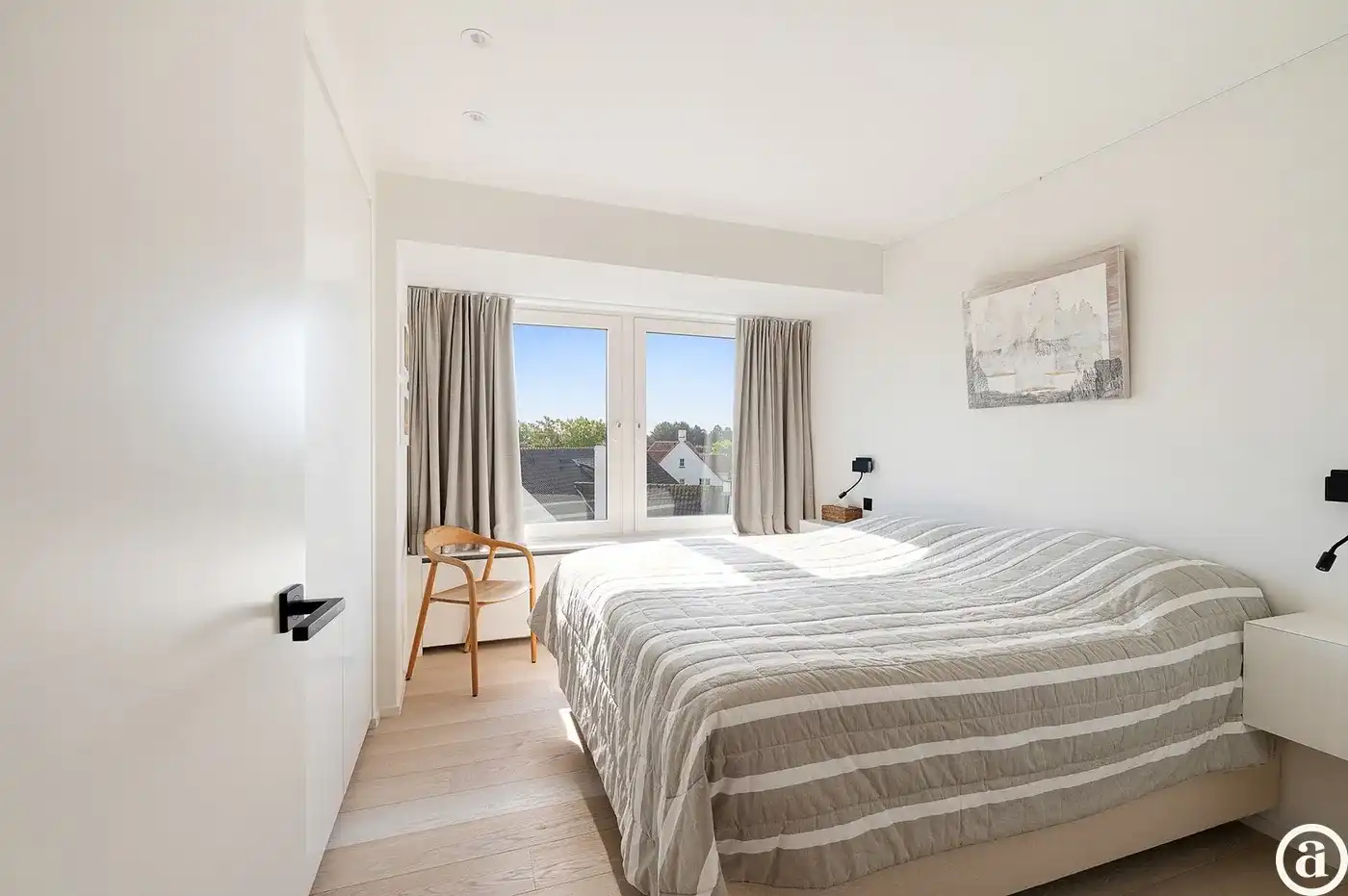 Stijlvol hoekappartement met open uitzicht nabij het Zoute. foto 20