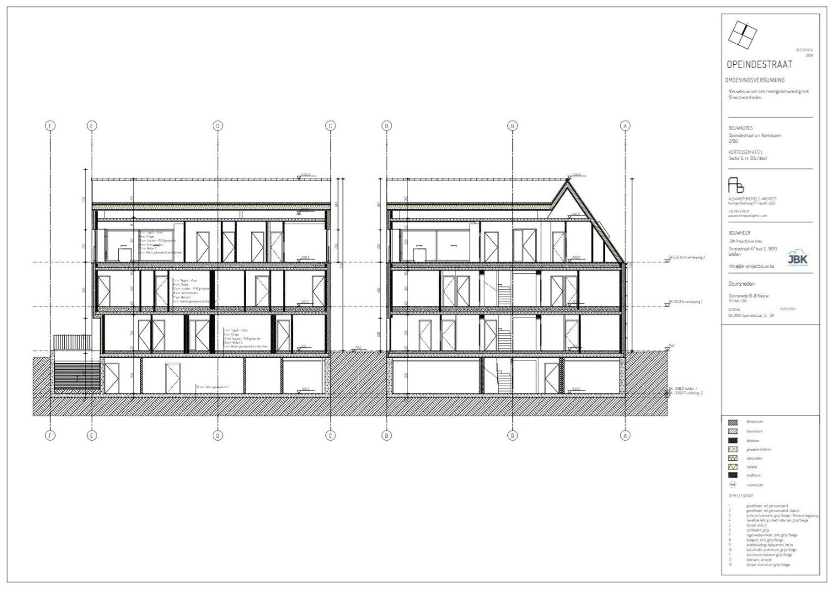 Residentie Van Bellis: Nieuwbouwappartement op de eerste verdieping met 2 slaapkamers in Kortessem, 88 m² bewoonbare oppervlakte en terras van 24 m² inclusief ondergrondse parkeerplaats en berging. foto 10