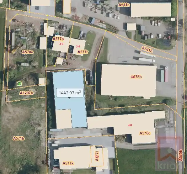 Magazijn / KMO-gebouw te huur – ± 1.500 m² foto 7