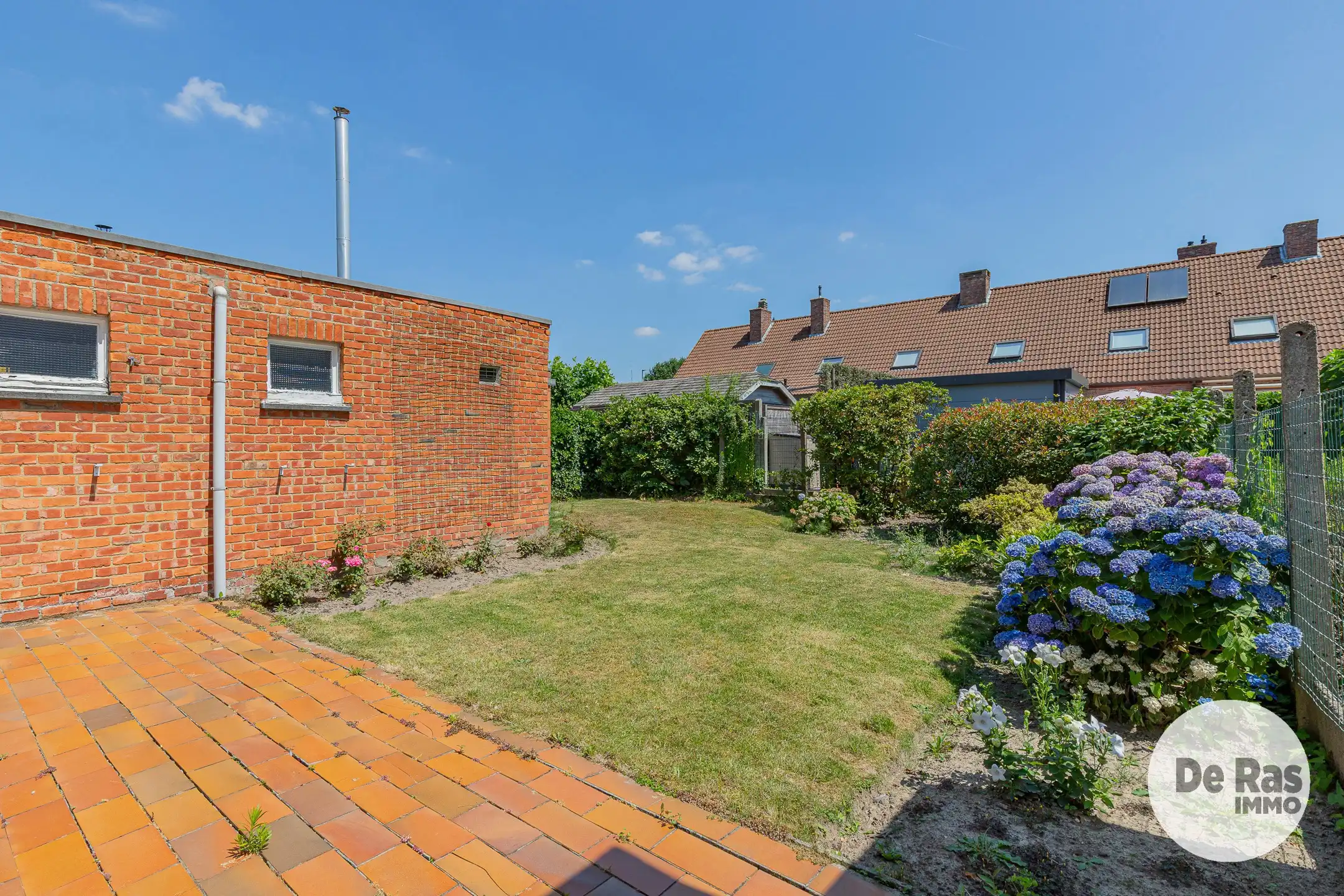 AALST–Goed onderhouden halfopen bebouwing met garage en tuin foto 20