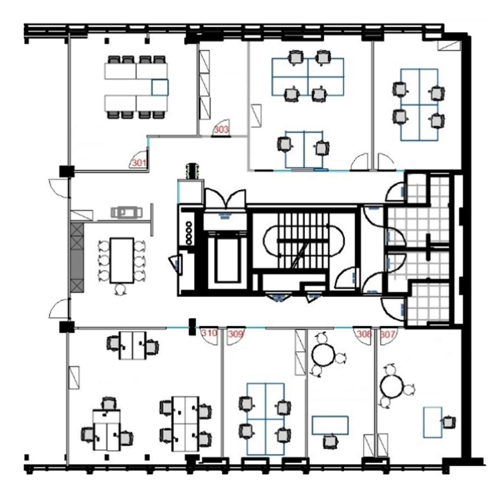 E-LITE - Co-working: 383m² volledig ingericht foto 4