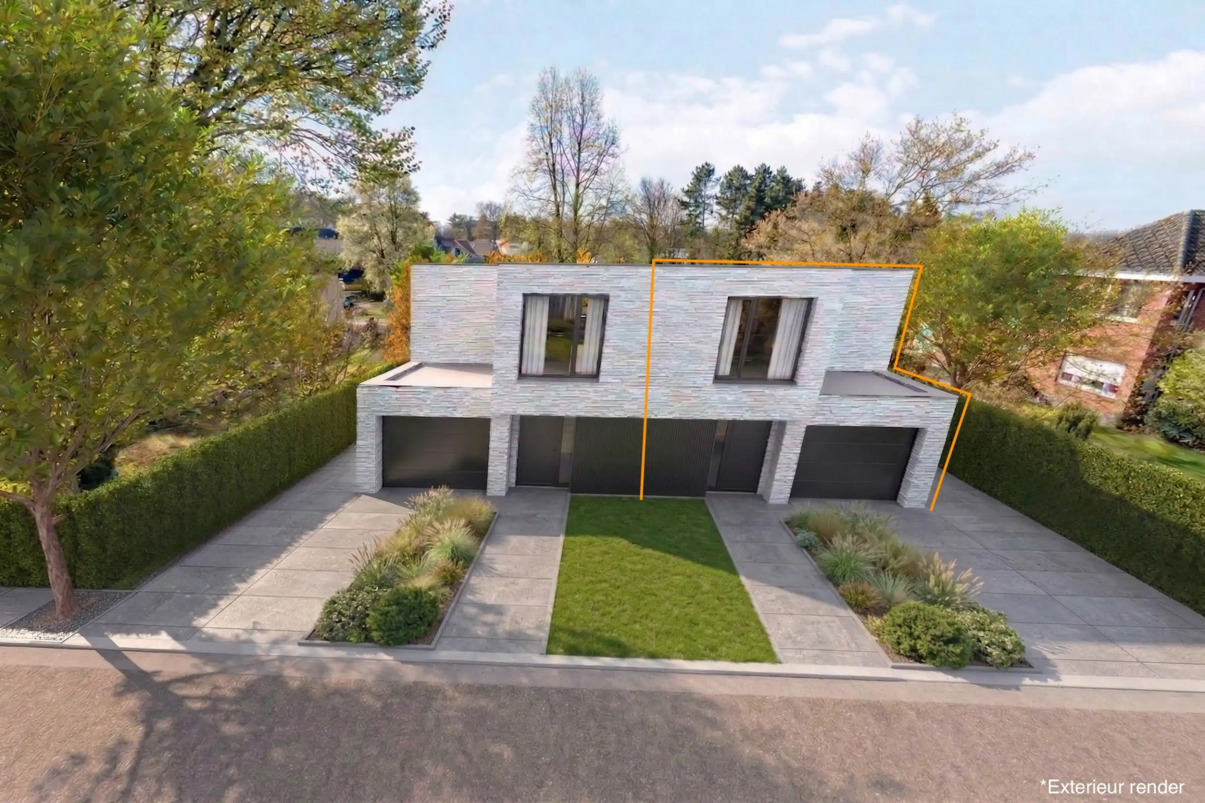 Bouwgrond voor halfopen bebouwing op 4a55 te Helchteren foto 3