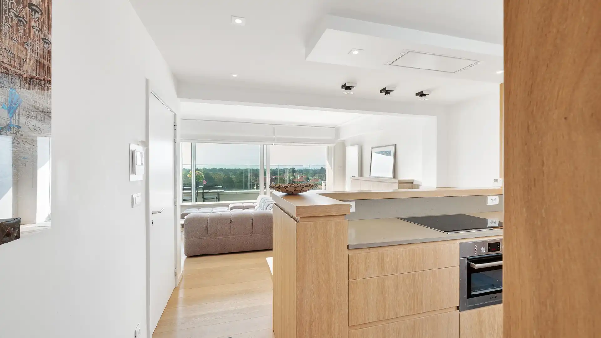 Ruim appartement 3 slaapkamers met zonnig terras te Zoute. foto 14