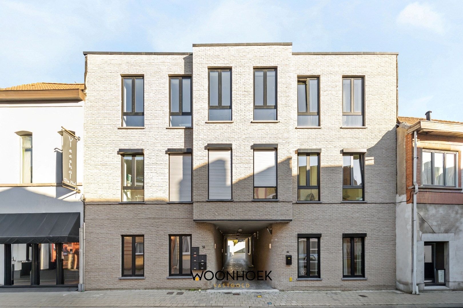 Nieuwbouw gelijkvloersappartement met tuin in centrum Lokeren foto 24