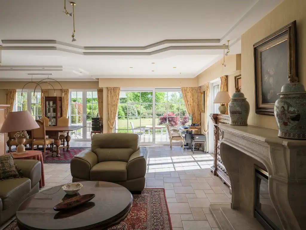 Perfect onderhouden vrijstaande villa in het gegeerde Drongen foto 4