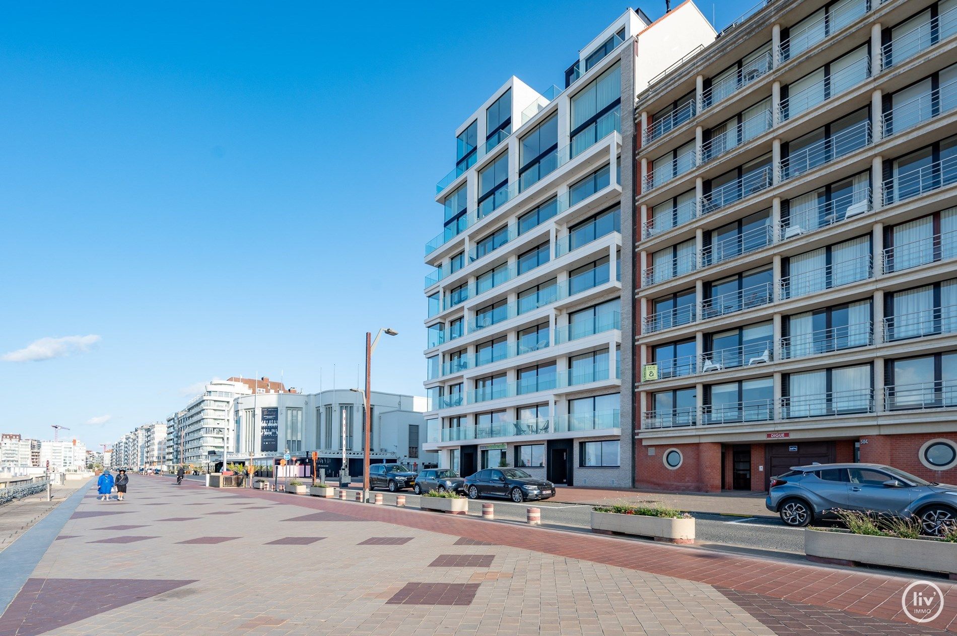 Prachtig appartement met FRONTAAL ZEEZICHT en 3 slaapkamers gelegen op de Zeedijk te Knokke. foto 23