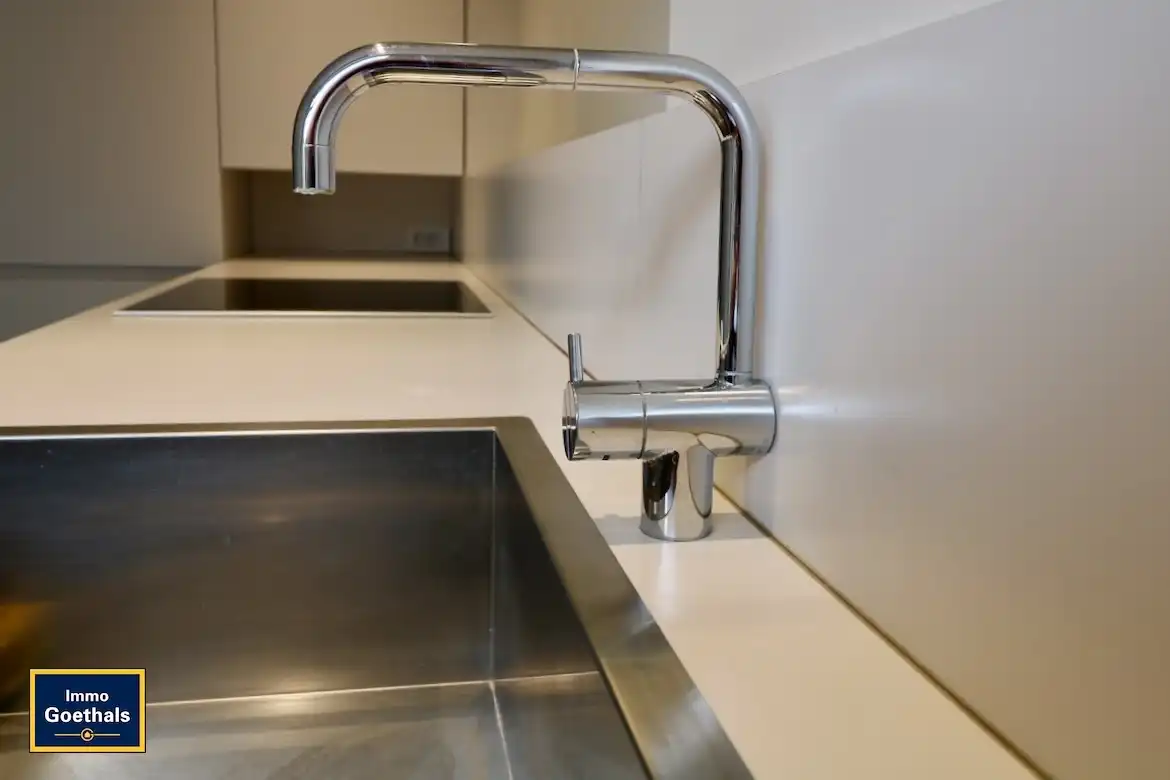Luxe appartement met zicht op de Leie en de Broeltorens. 2 kamers en terras. foto 13