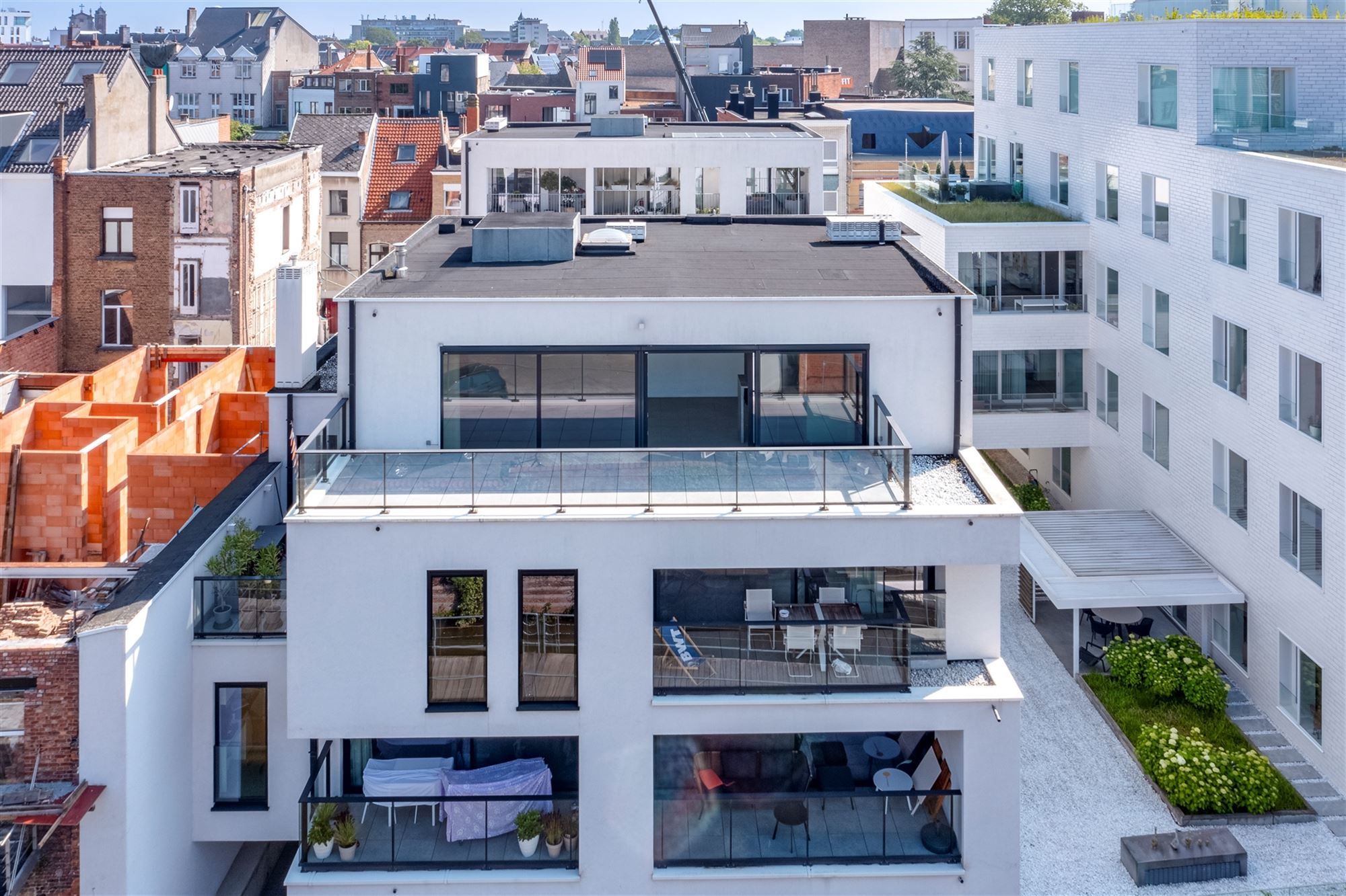 Penthouse met groot terras in centrum Mechelen foto 4