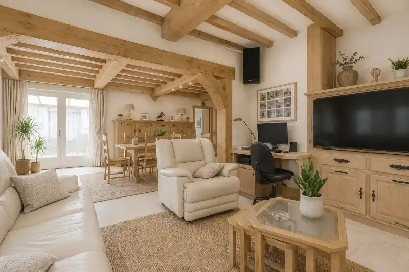 Verzorgde halfopen woning met 3 slaapkamers, tuin en ruime garage op een totale grondoppervlakte van 393m². (volledig onderkelderd, energielabel D...) foto 10