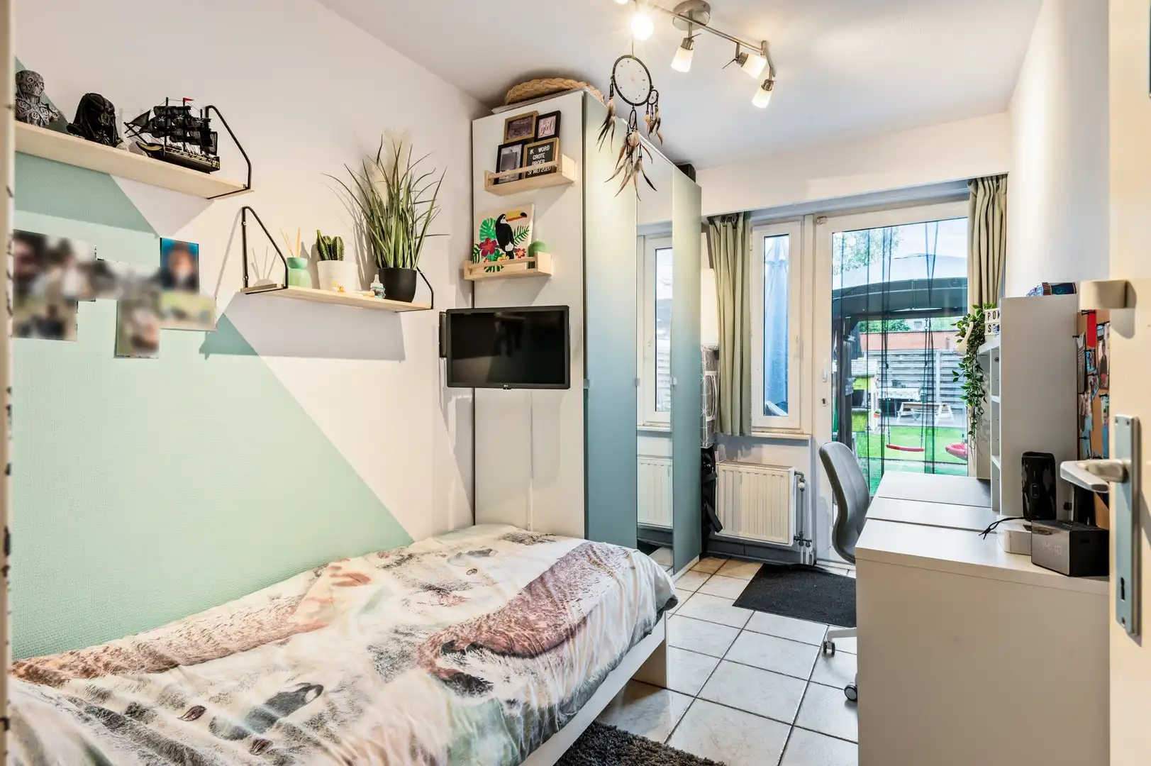 Gelijkvloers appartement met tuin en garage foto 9