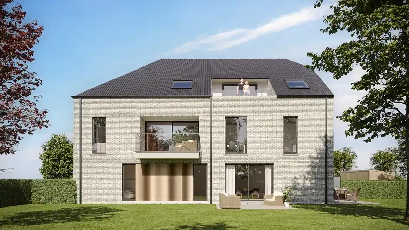 Penthouse nieuwbouw 141m² met terras 8m² op het westen foto 12