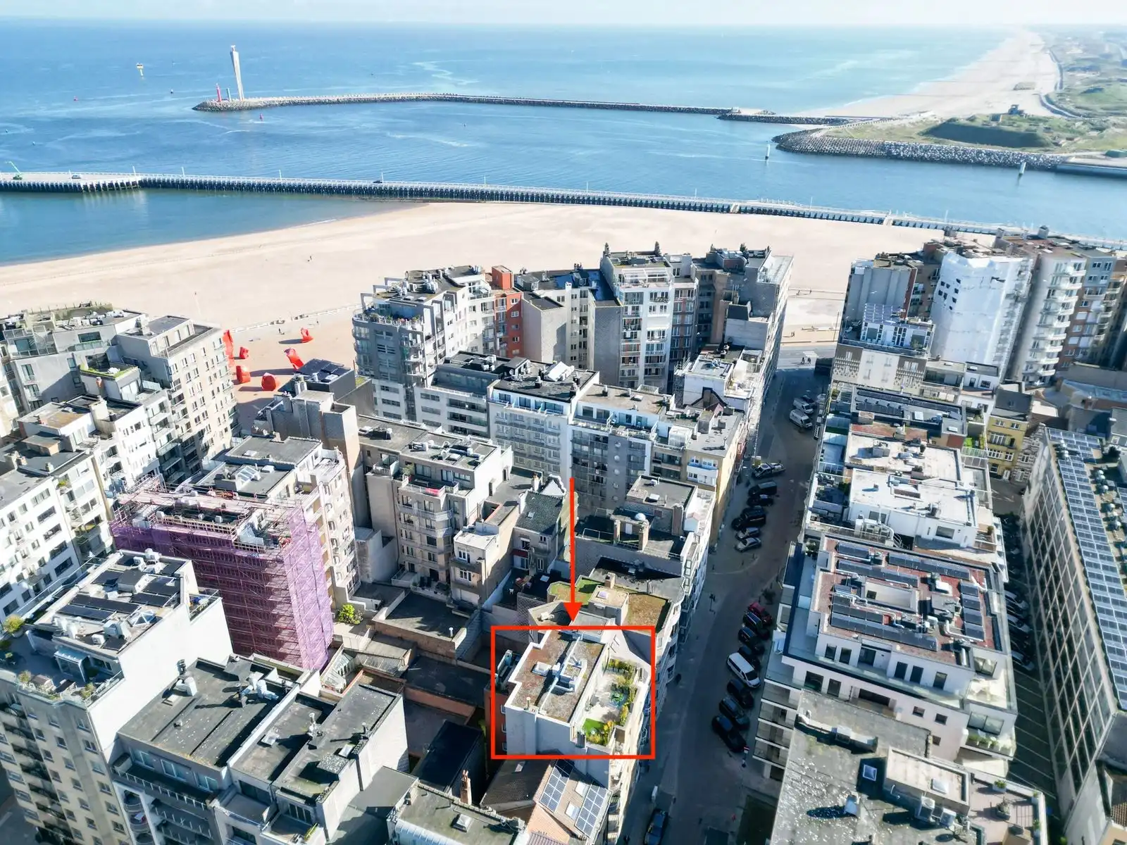 Uniek penthouse appartement met 2 splk en fantastische leefterrassen nabij zee foto 20