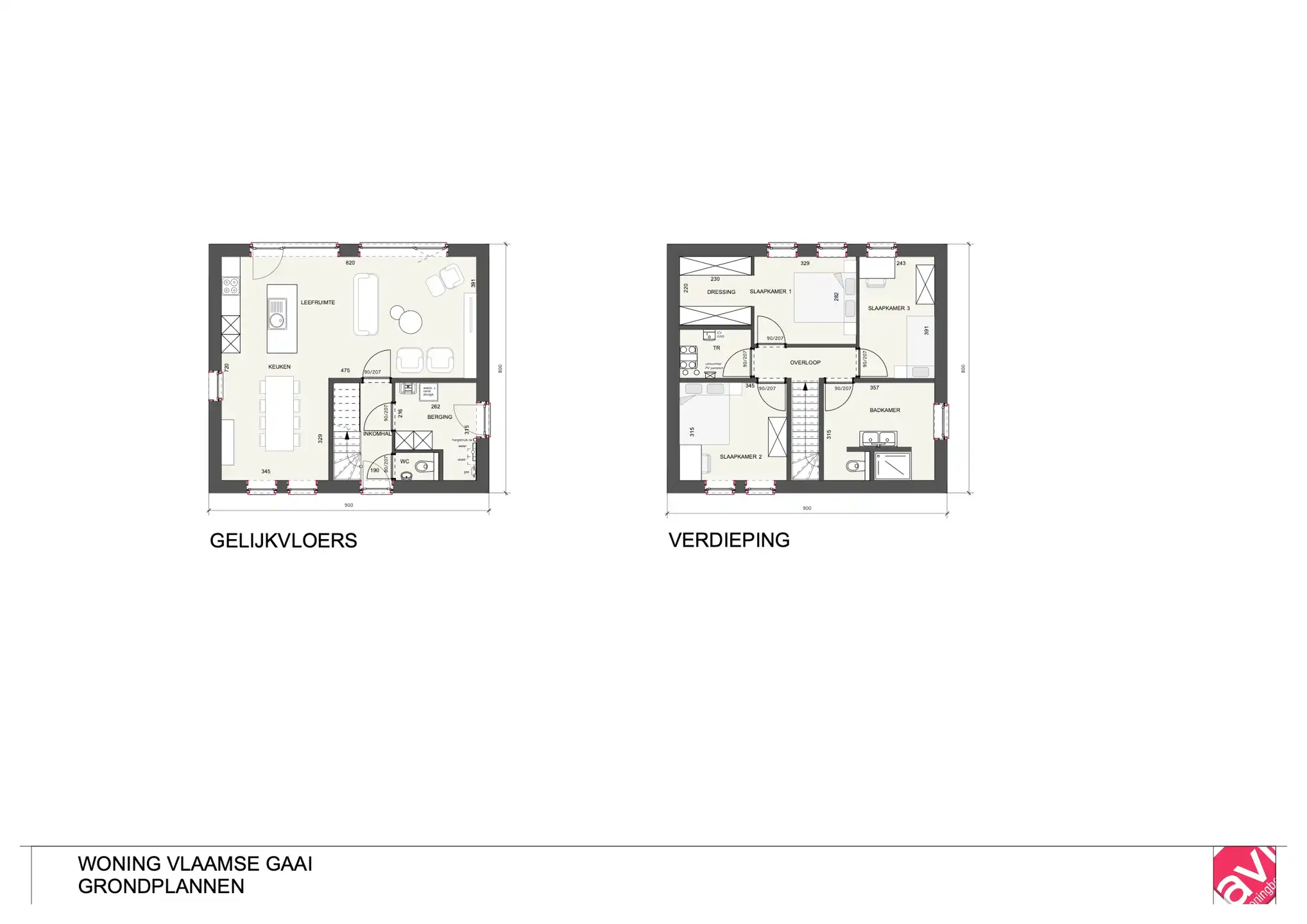 Bouwgrond met woningvoorstel in rustige verkaveling foto 5
