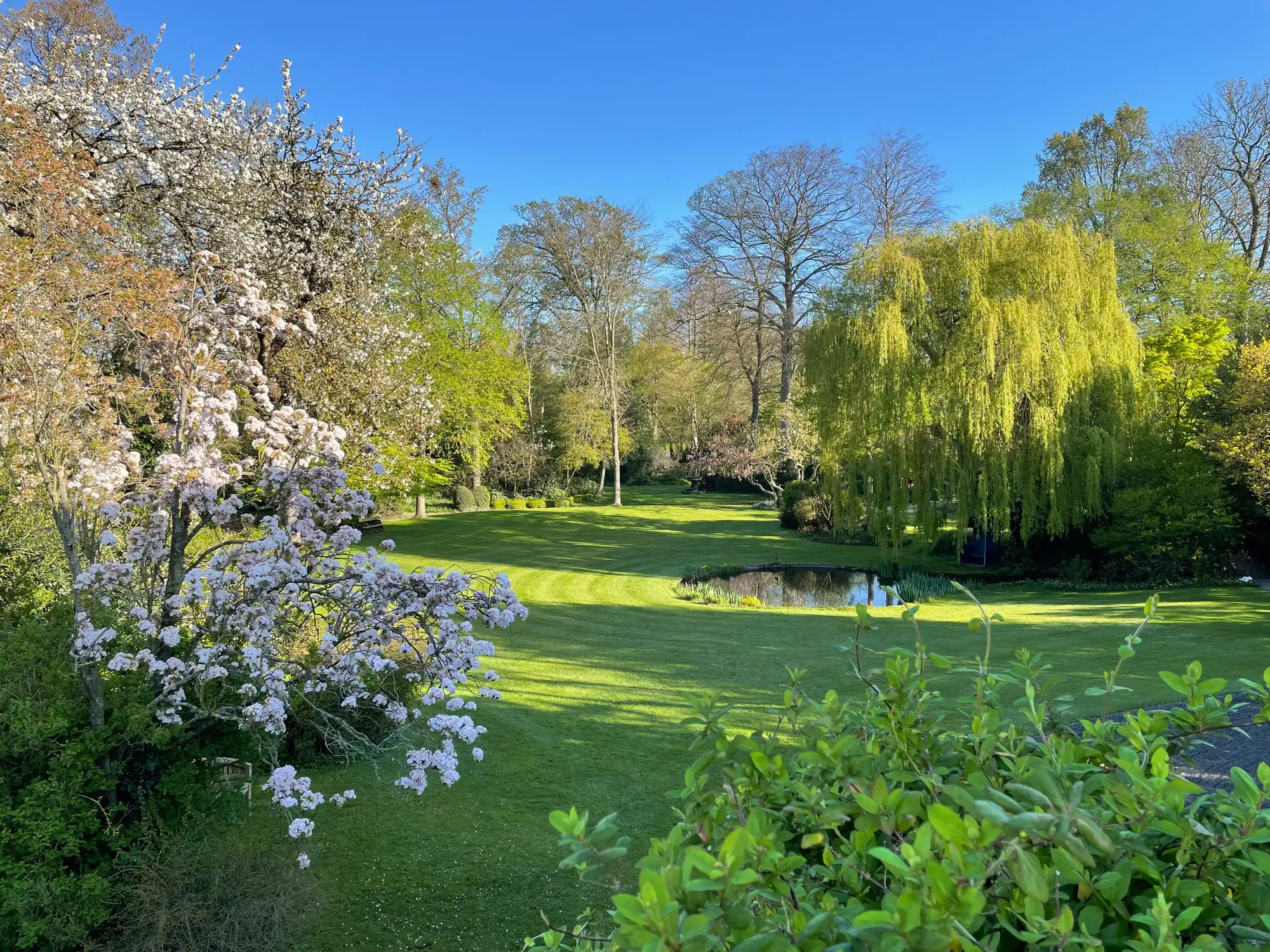 Zeer goed onderhouden manoir met een  unieke parktuin foto 26