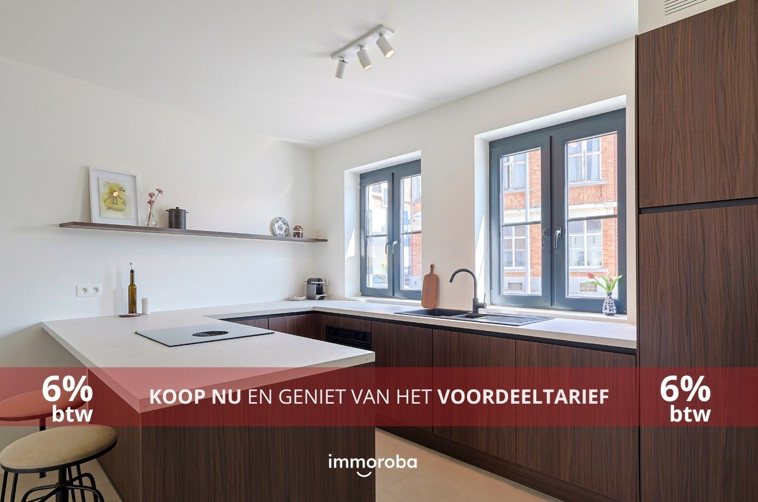 🏡 Nieuwbouwwoning TE KOOP in het centrum van Deerlijk! foto {{pictureIndex}}