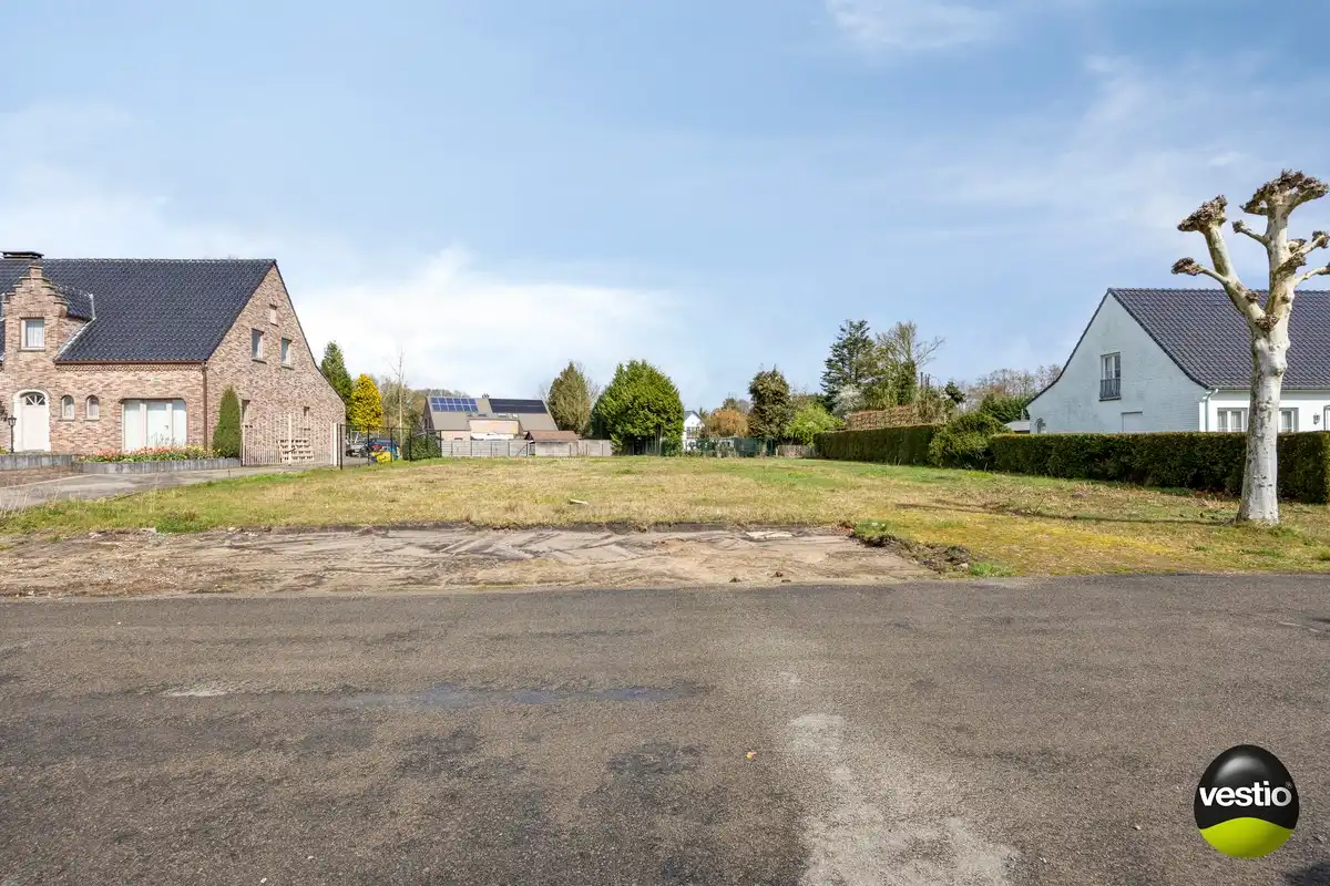 Rustig gelegen bouwgrond OB van 17a 91ca in doodlopende straat, vlakbij De Teut. foto 2