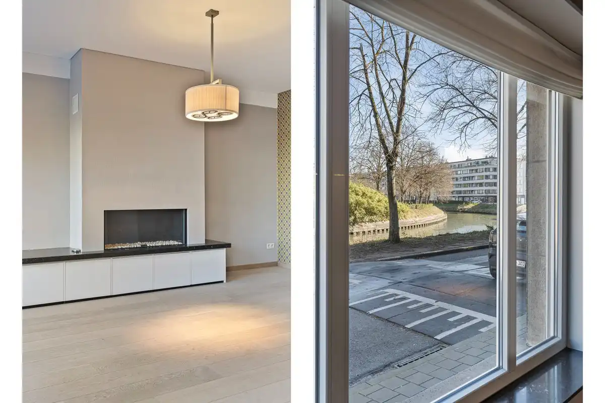 Charmant gelijkvloersappartement met uitzicht op de Leie, nabij Sint-Pietersstation foto 2