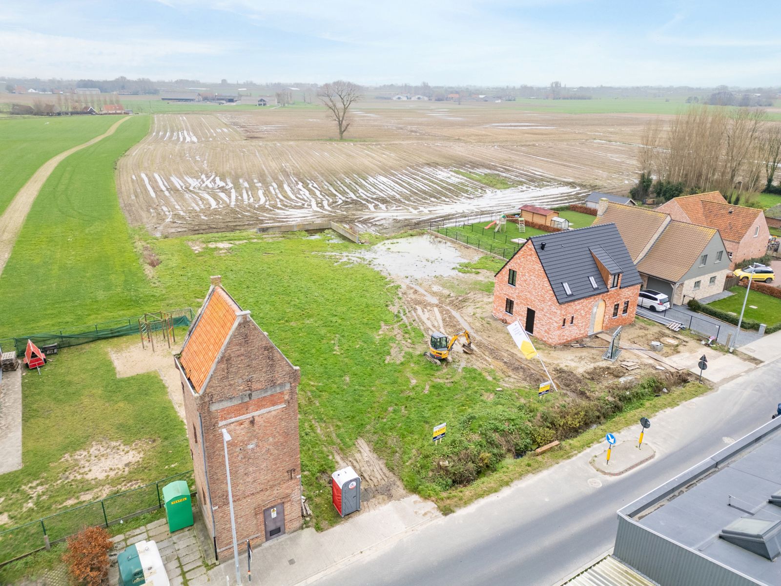 Bouwgrond zonder bouwverplichting te koop in Izenberge, Alveringem foto 3