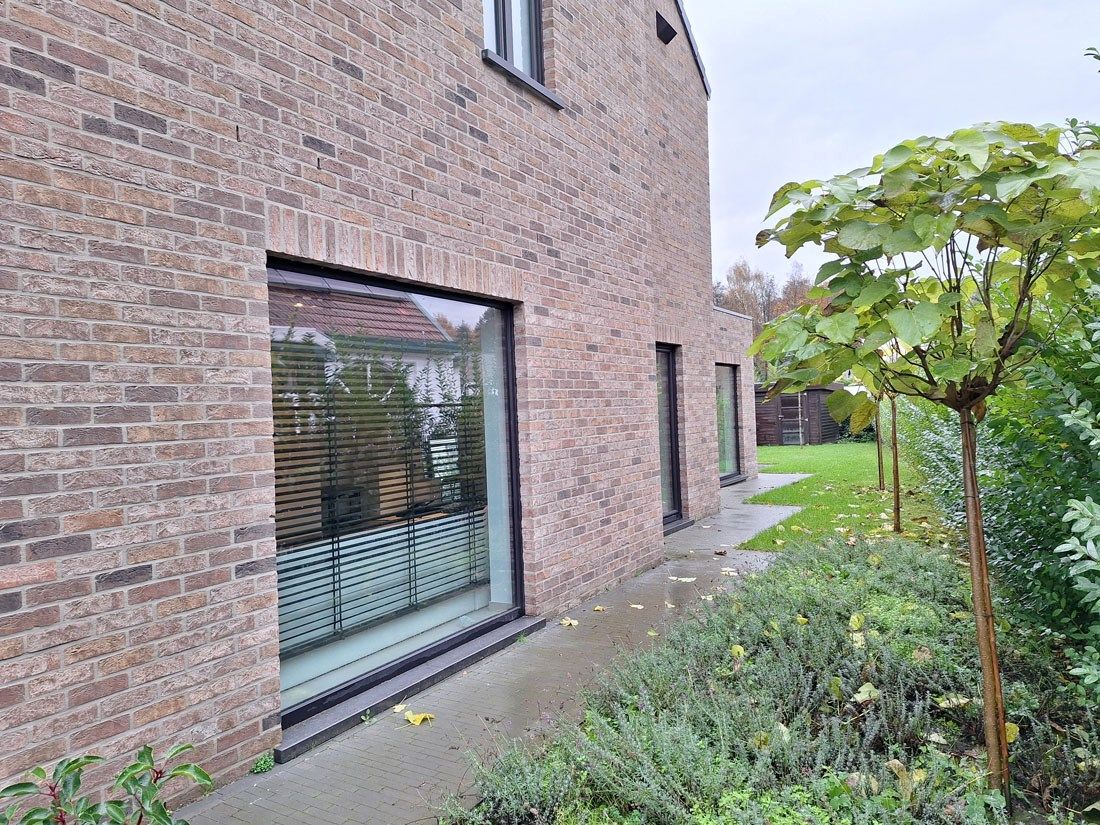 Nieuwbouw halfopen bebouwing in landelijke stijl met tuin en terras in Paal foto 24