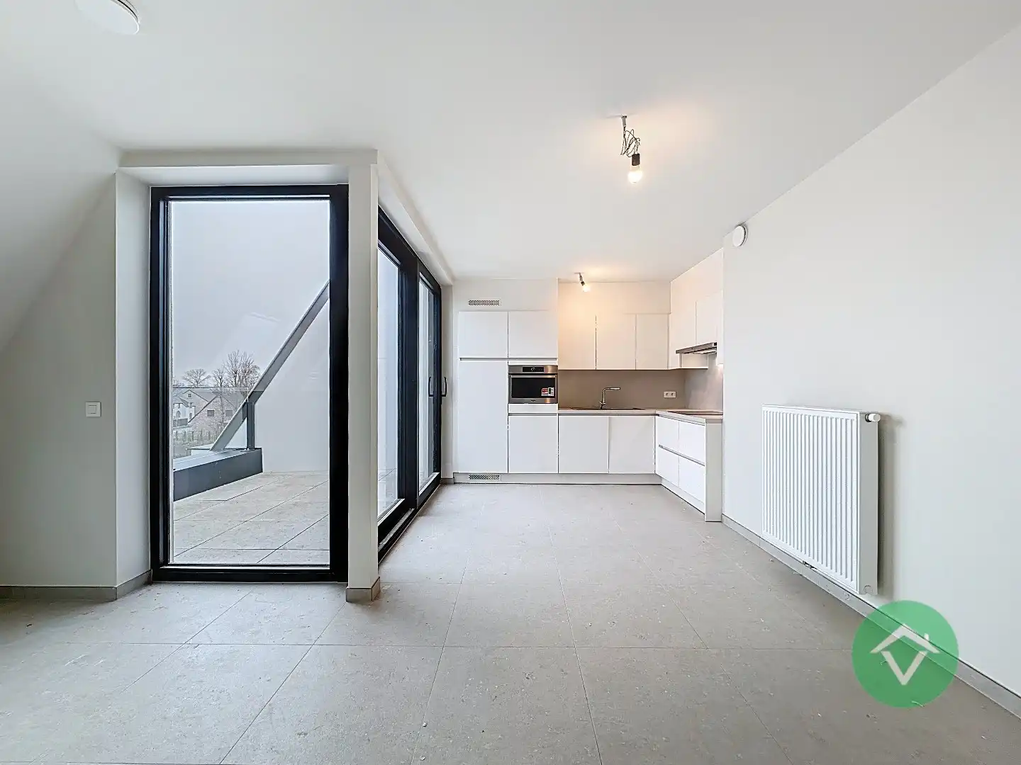 Uniek nieuwbouw appartement met 2 slaapkamers en veel zonlicht te Eernegem foto 9