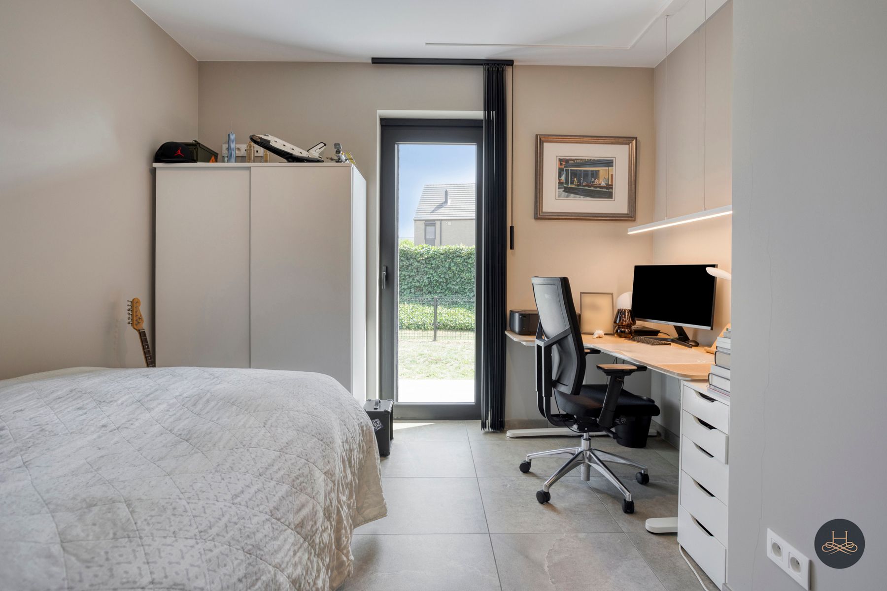 Zeer recent, energiezuinig gelijkvloersappartement met tuin  foto 15