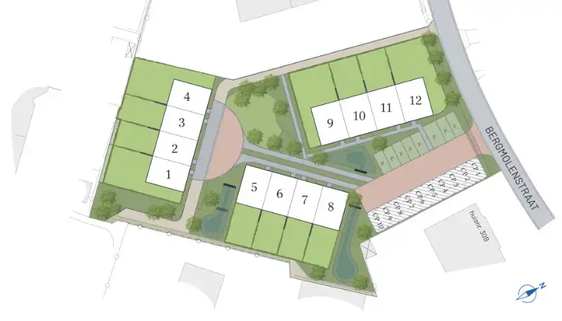 Melsele (Beveren), Bergmolenstraat - Fase 1: Lot 06 foto 9