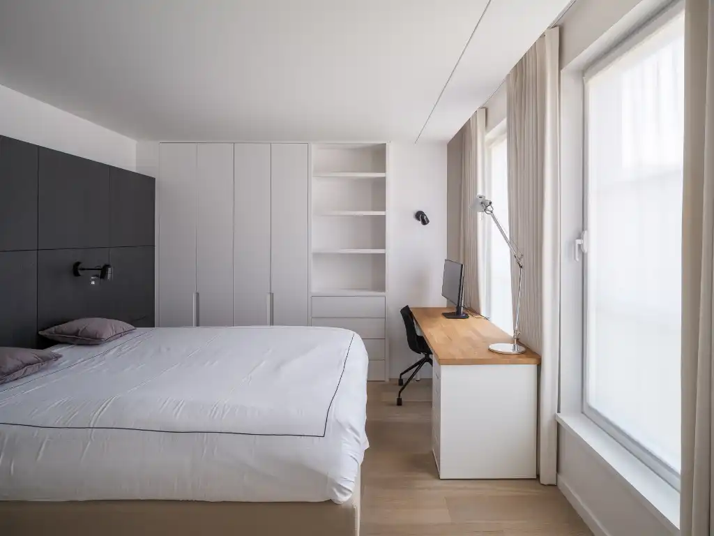 High-end afgewerkt tweeslaapkamerappartement met topligging aan de&nbsp;Coupure foto 9