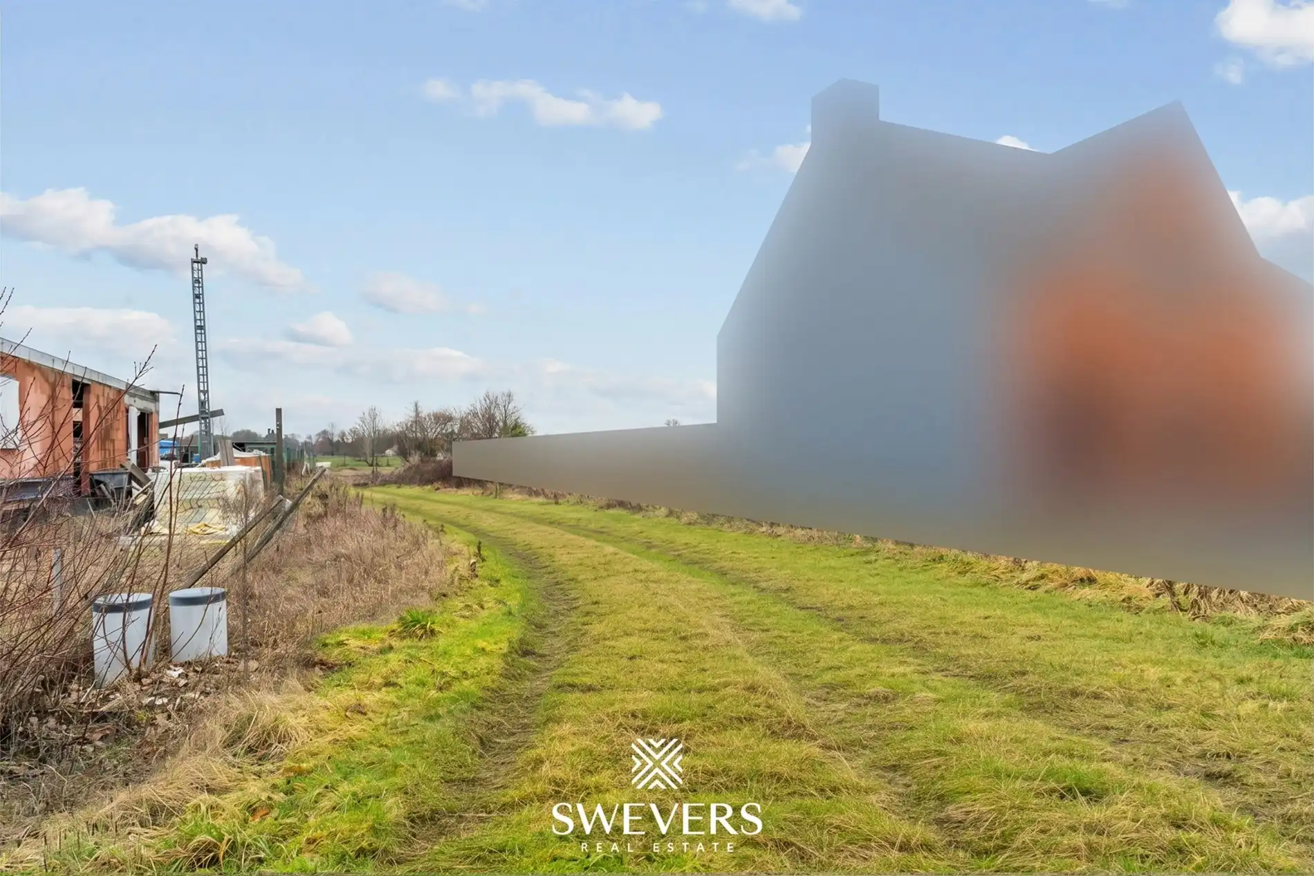 Ruime bouwgrond met landelijk zicht foto 2