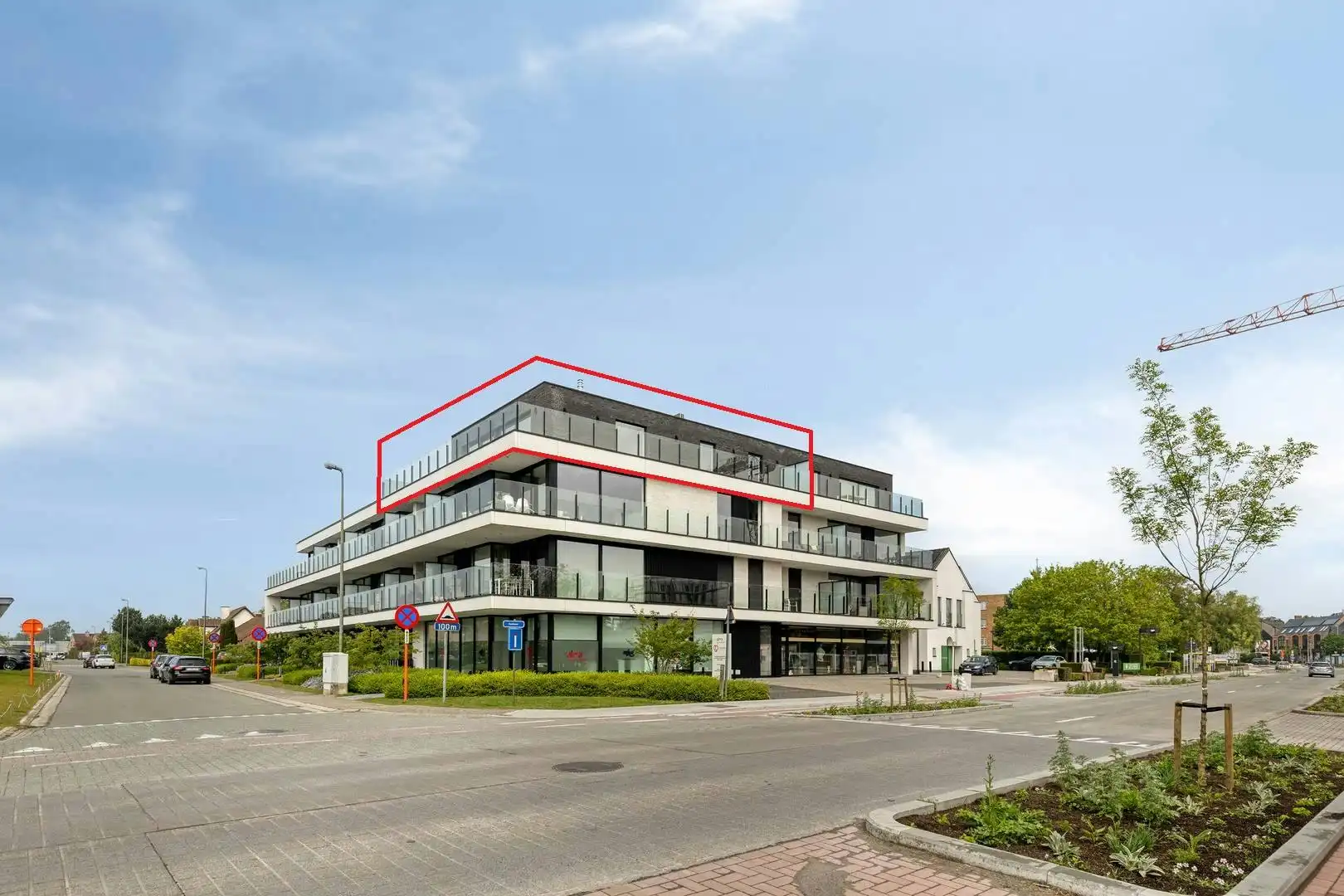Penthouse met 2 slaapkamers op topligging in centrum Aalter foto 19