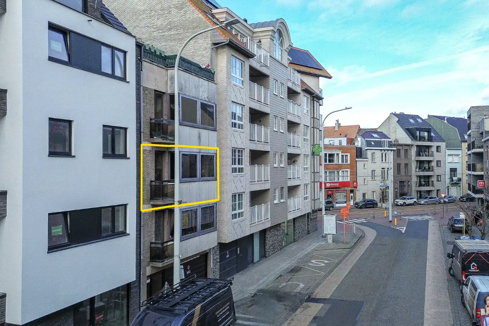Gezellig appartement met 2 slaapkamers op centrale locatie te Blankenberge!  foto {{pictureIndex}}
