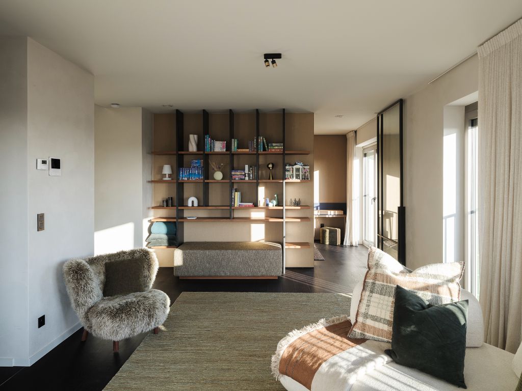 Luxe penthouse (bj. 2021) met twee kamers en een uitzonderlijk terras met panoramisch zicht over Gent en zijn torens. foto 13