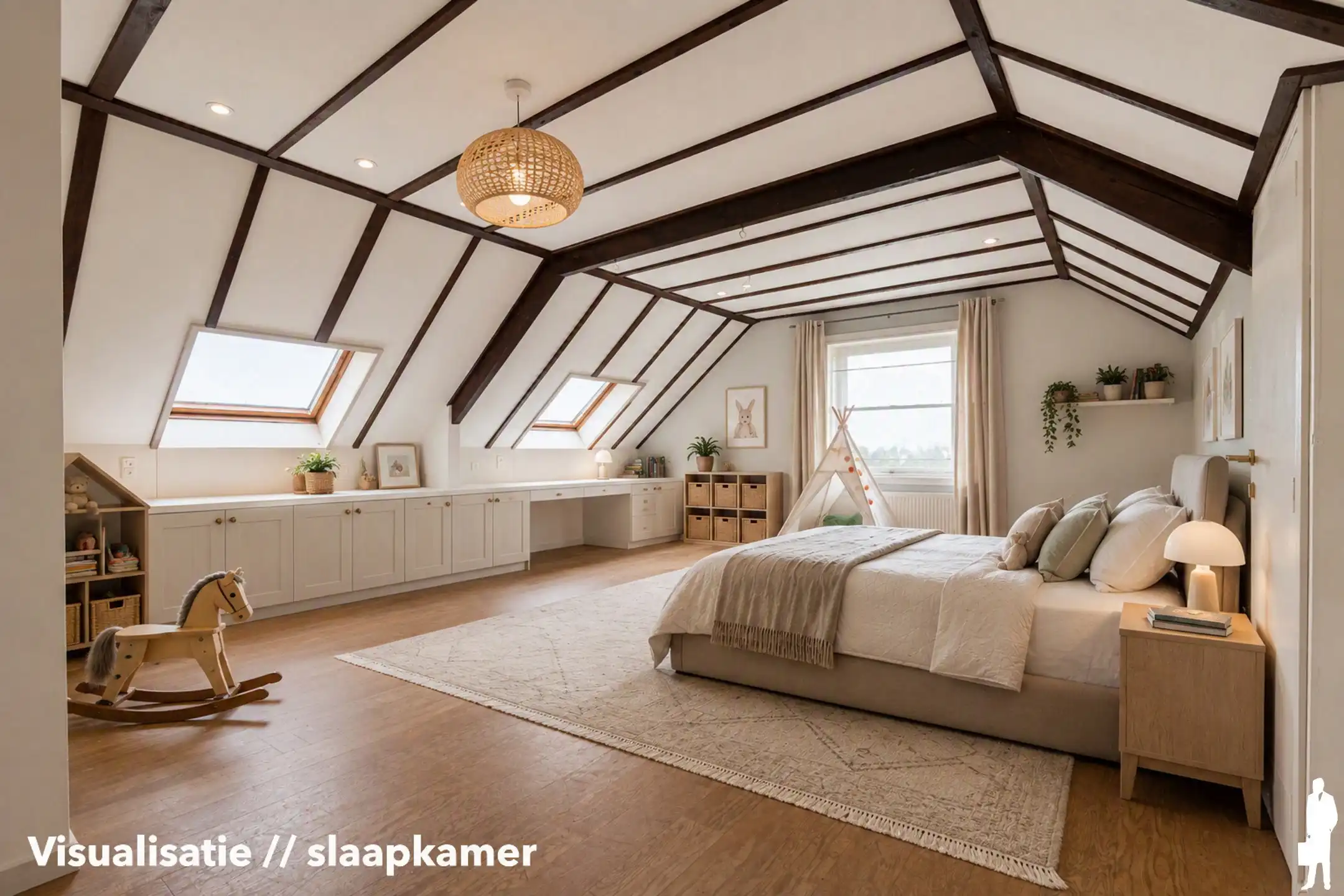 Ruime woning met 5 slpk. op ca. 16 are; uniek, groen gelegen foto 14