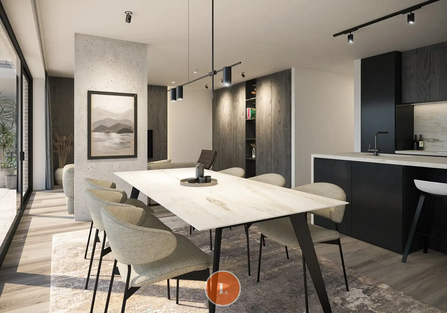 Nieuwbouw urban villa appartement met ruim terras en parkeerplaats foto 9