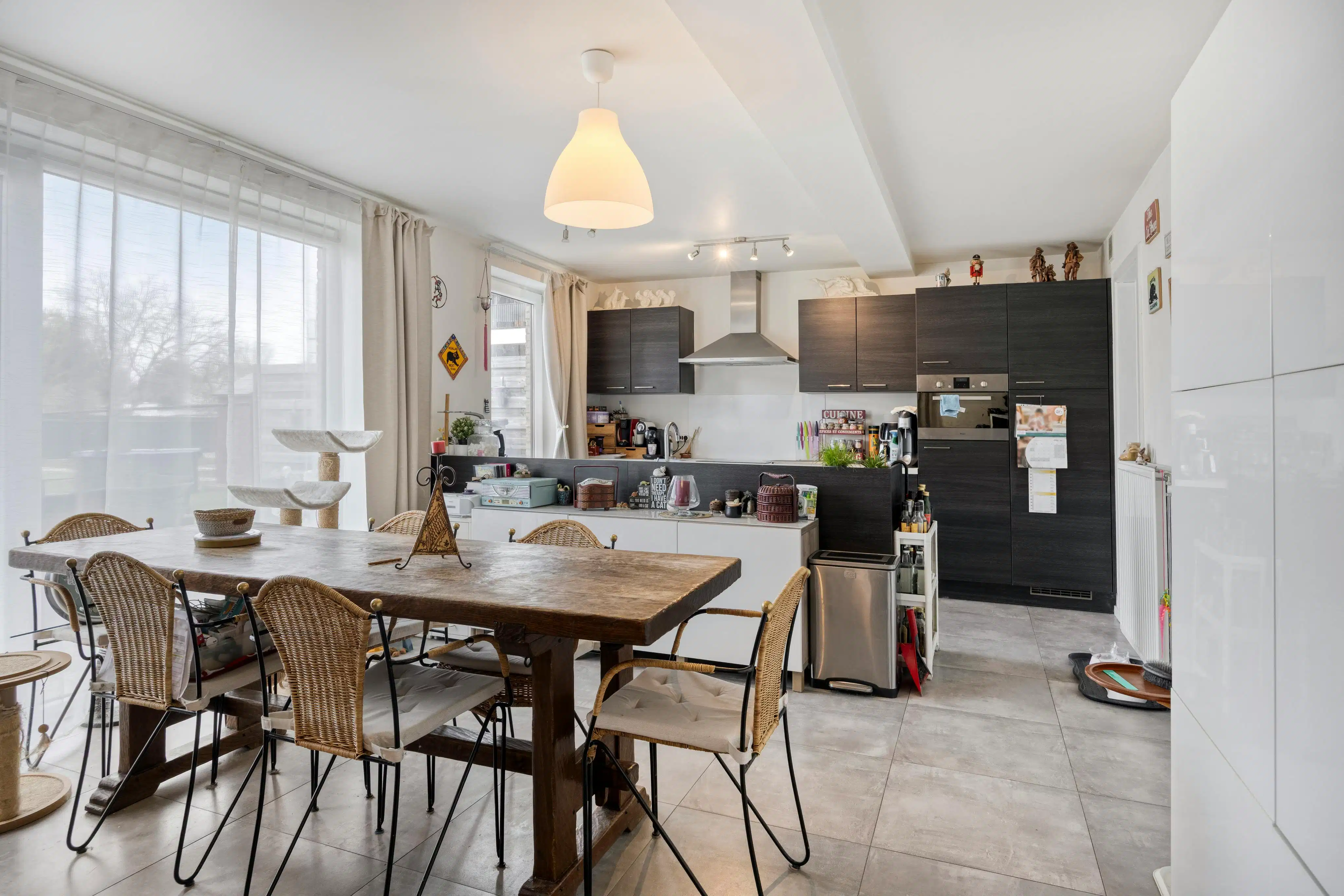 Gelijkvloers appartement met grote tuin te koop in Vilvoorde foto 4