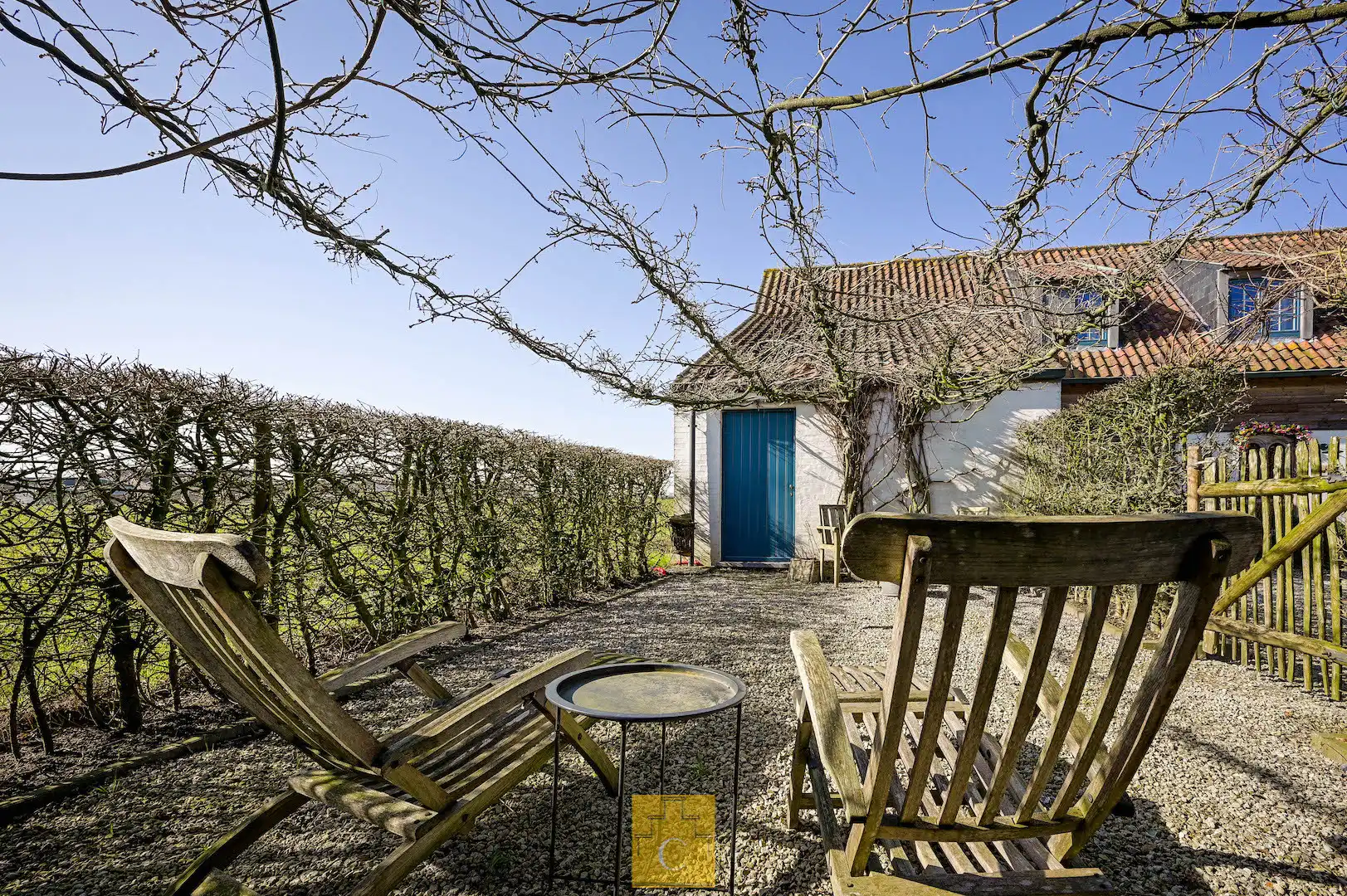 Idyllisch gelegen landgoed, voormalige hoeve, met karakterwoning, vakantieverblijf/boutique B & B met 6 vergunde kamers, parking en weide op circa 1 ha foto 12