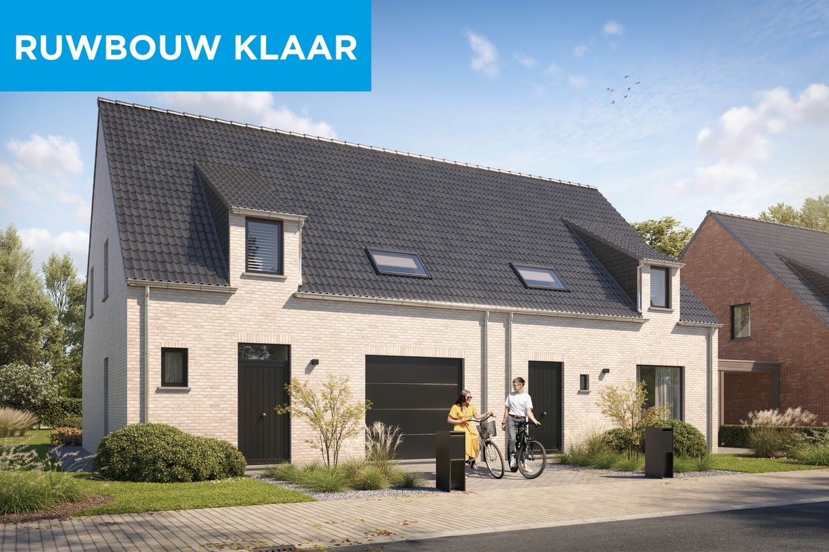 Hectaar bouwt 4 halfopen nieuwbouwwoningen te Oedelem foto {{pictureIndex}}