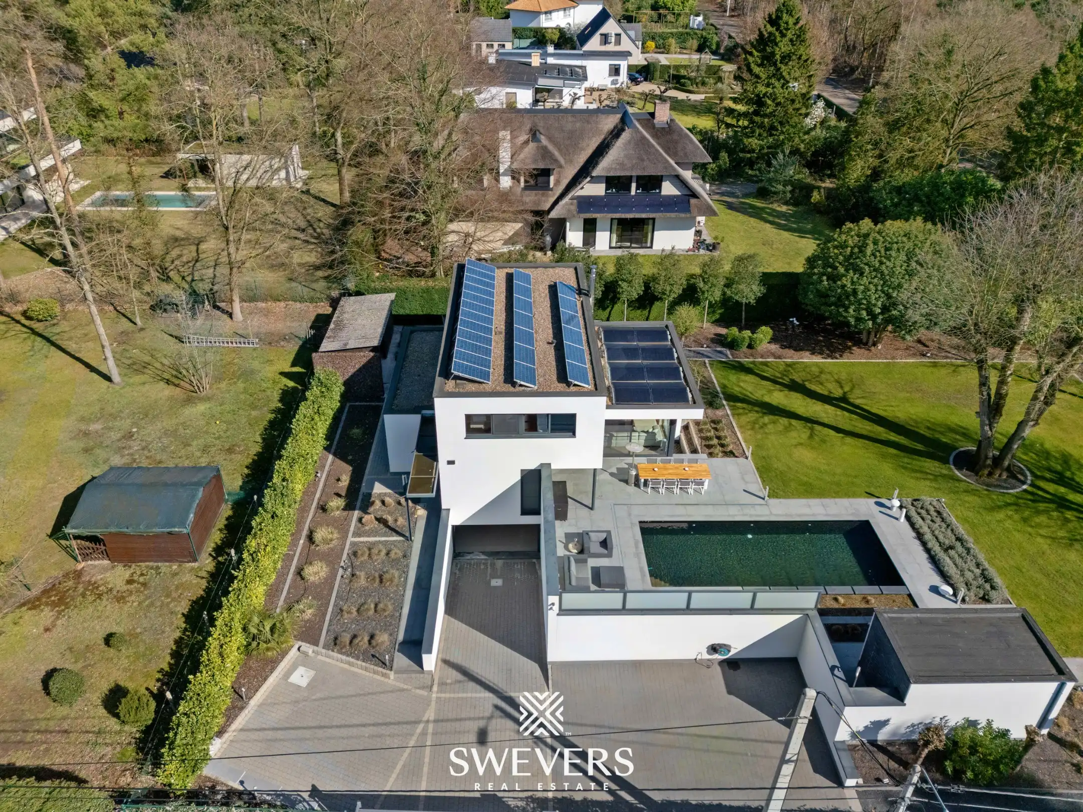 Exclusieve instapklare villa ( EPC B ) op uniek perceel ( 16a 91ca ) in de residentiële Bloemenwijk te Bolderberg foto 31