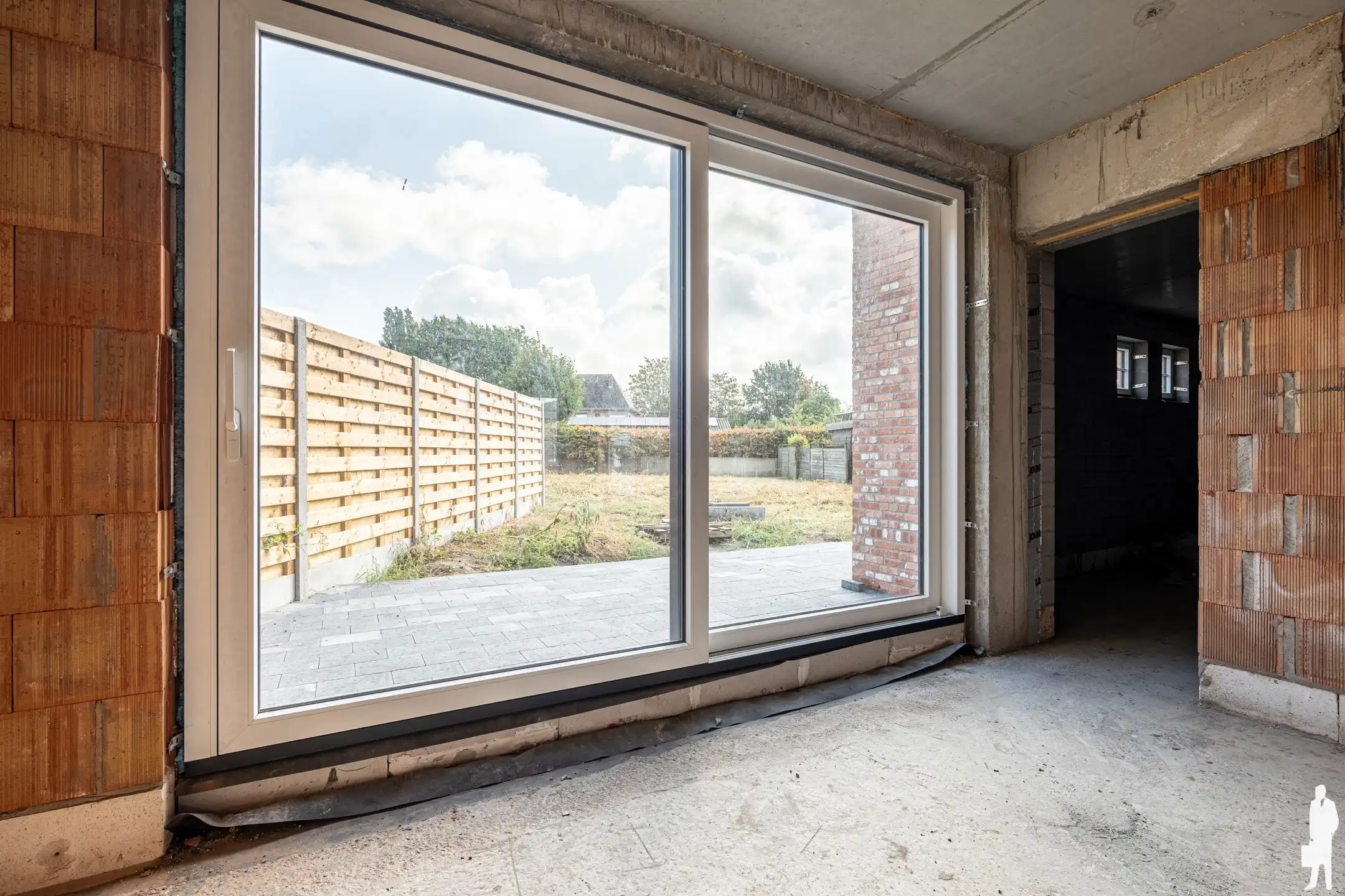 Casco nieuwbouwwoning met 3-4 slpk. op ca. 450m² te Loenhout foto 9