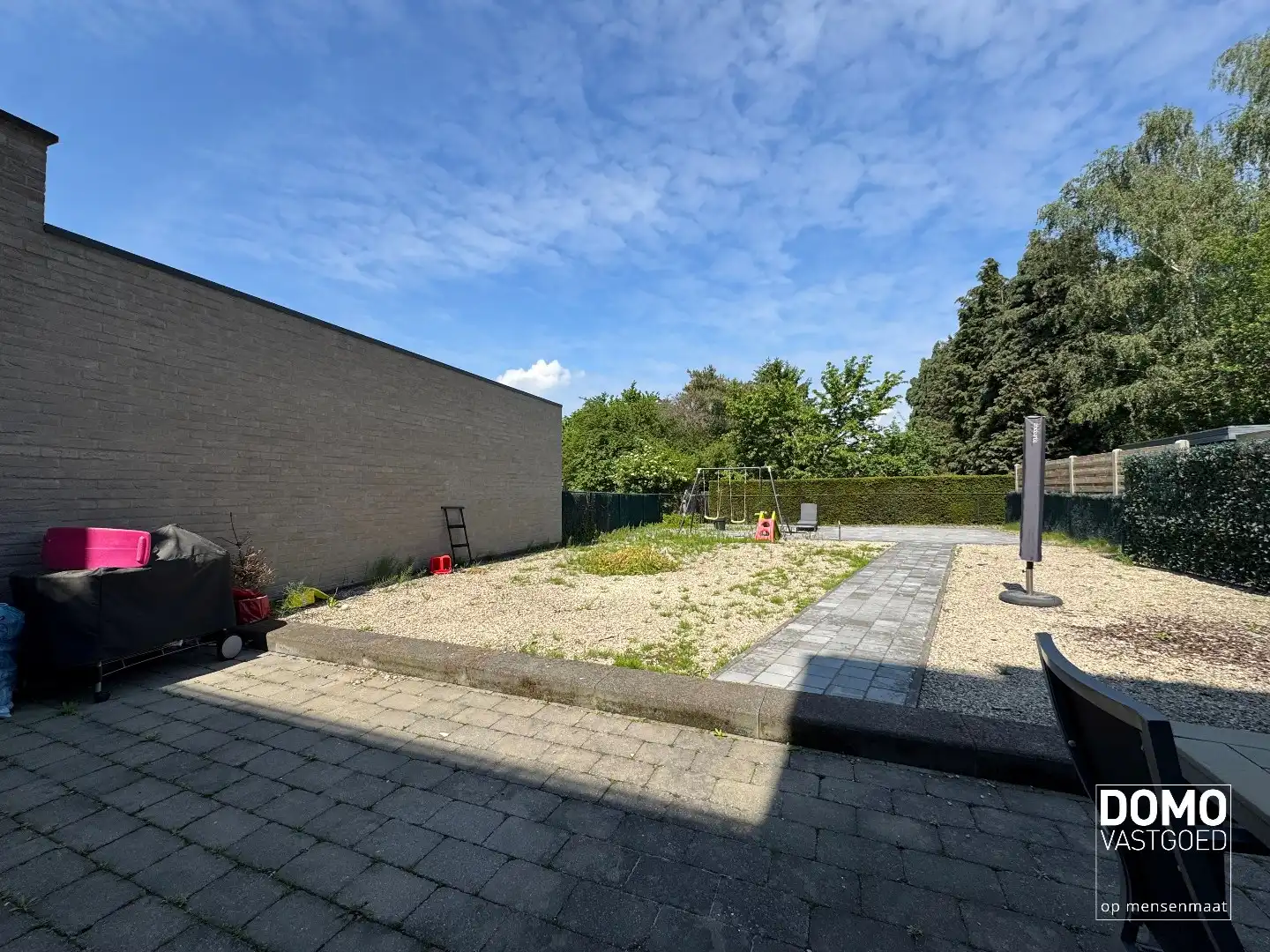 Gelijkvloers appartement met tuin en ondergrondse garage te Kermt - energielabel B -121m² bewoonbare oppervlakte foto 8