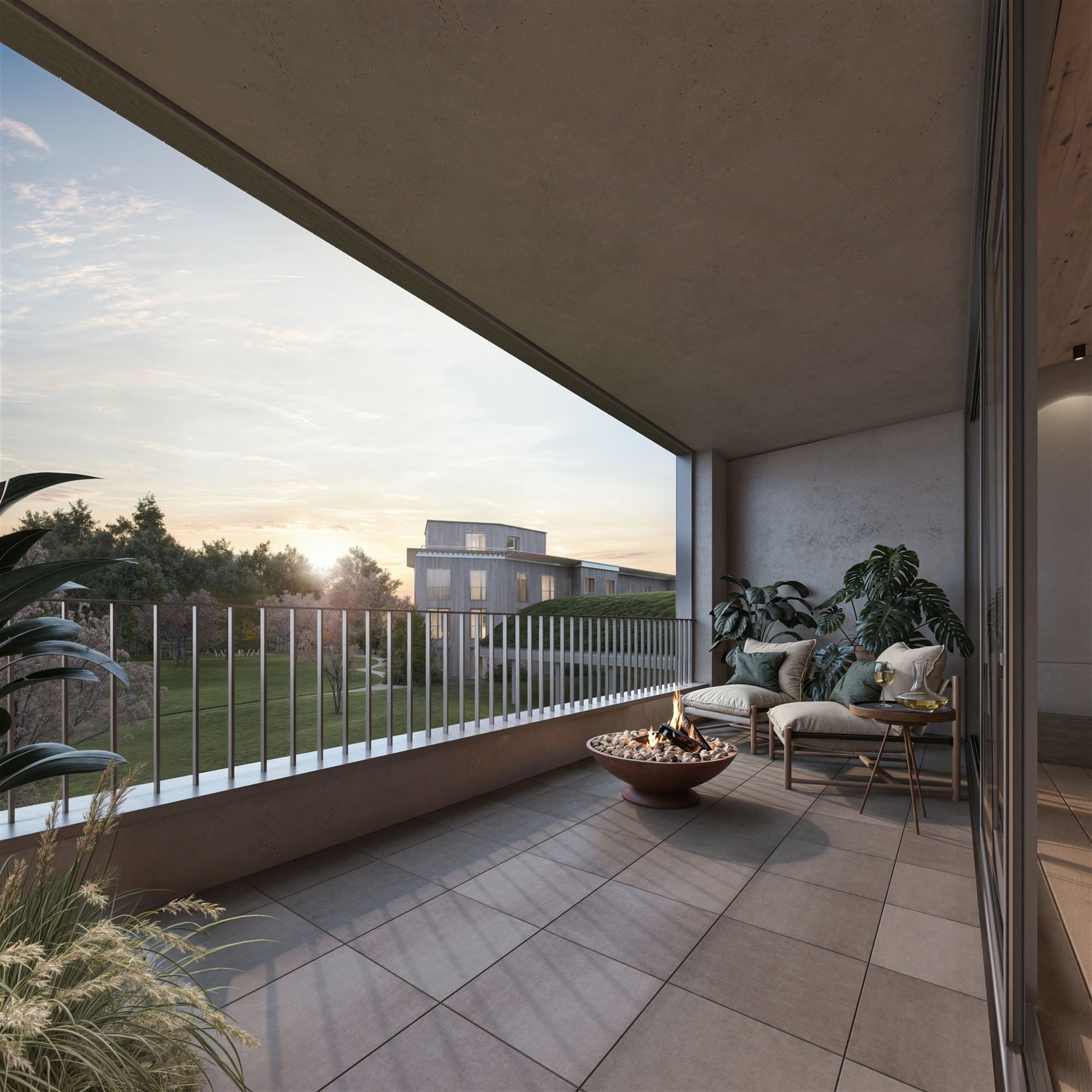 Gelijkvloers appartement met tuin en twee terrassen foto 13