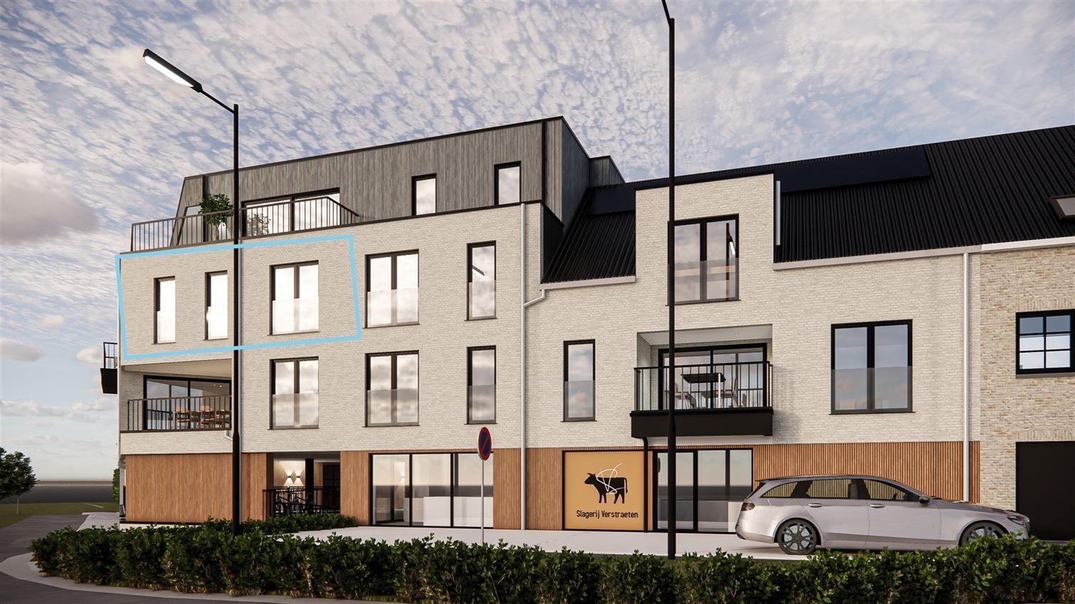 Riant hoekappartement met 2slk foto 3