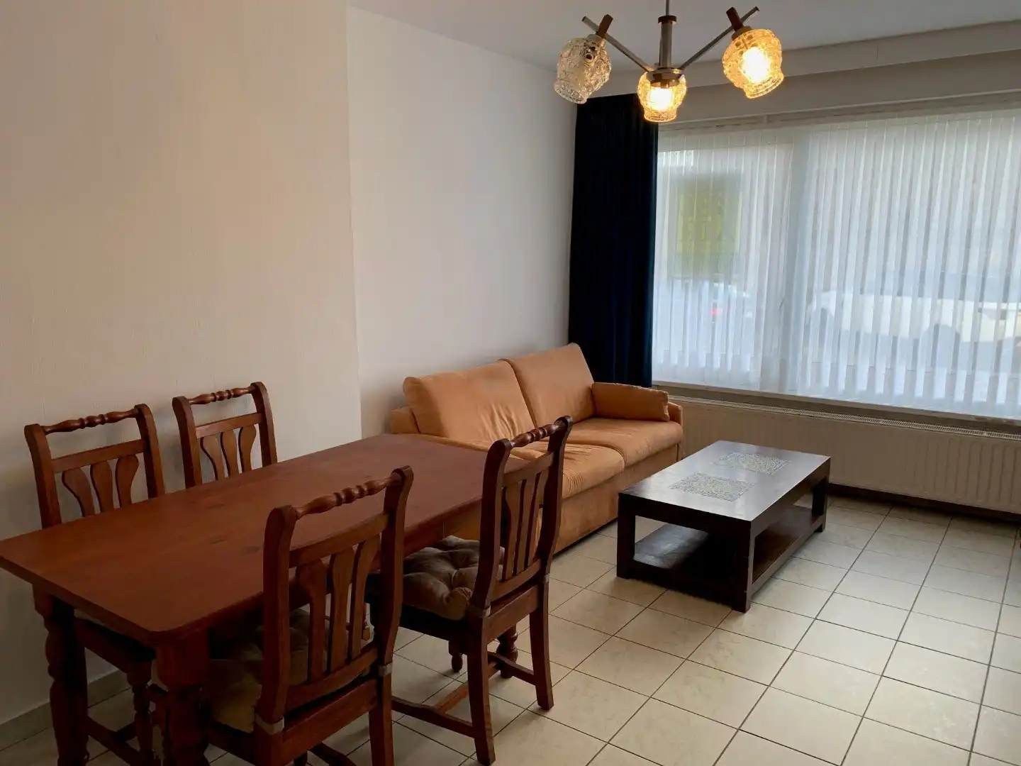 Gemeubeld appartement op het gelijkvloers - 1 slaapkamer en koertje foto 5