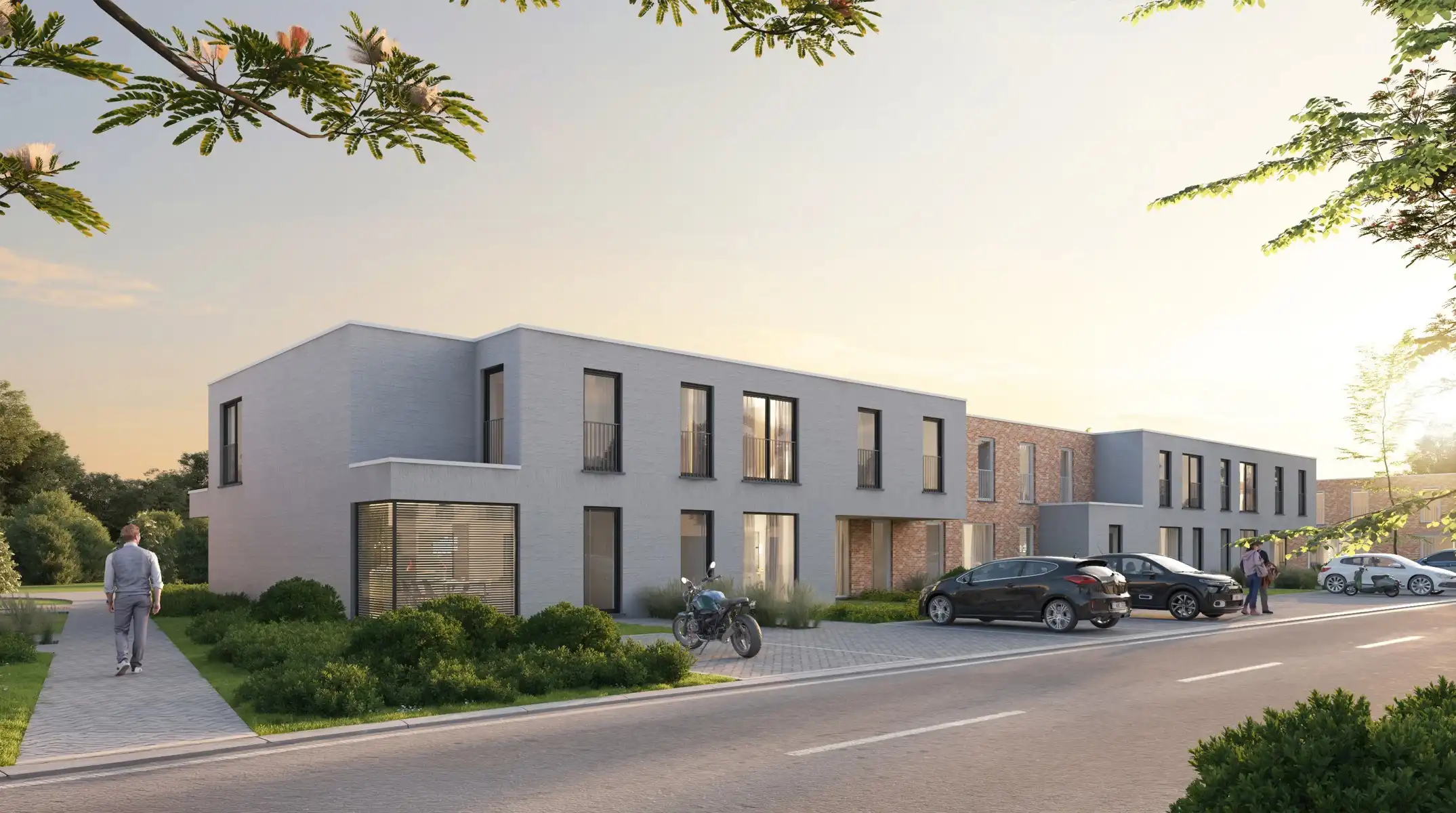 Moderne gesloten woning met 3 slaapkamers en lage energiekost foto 4