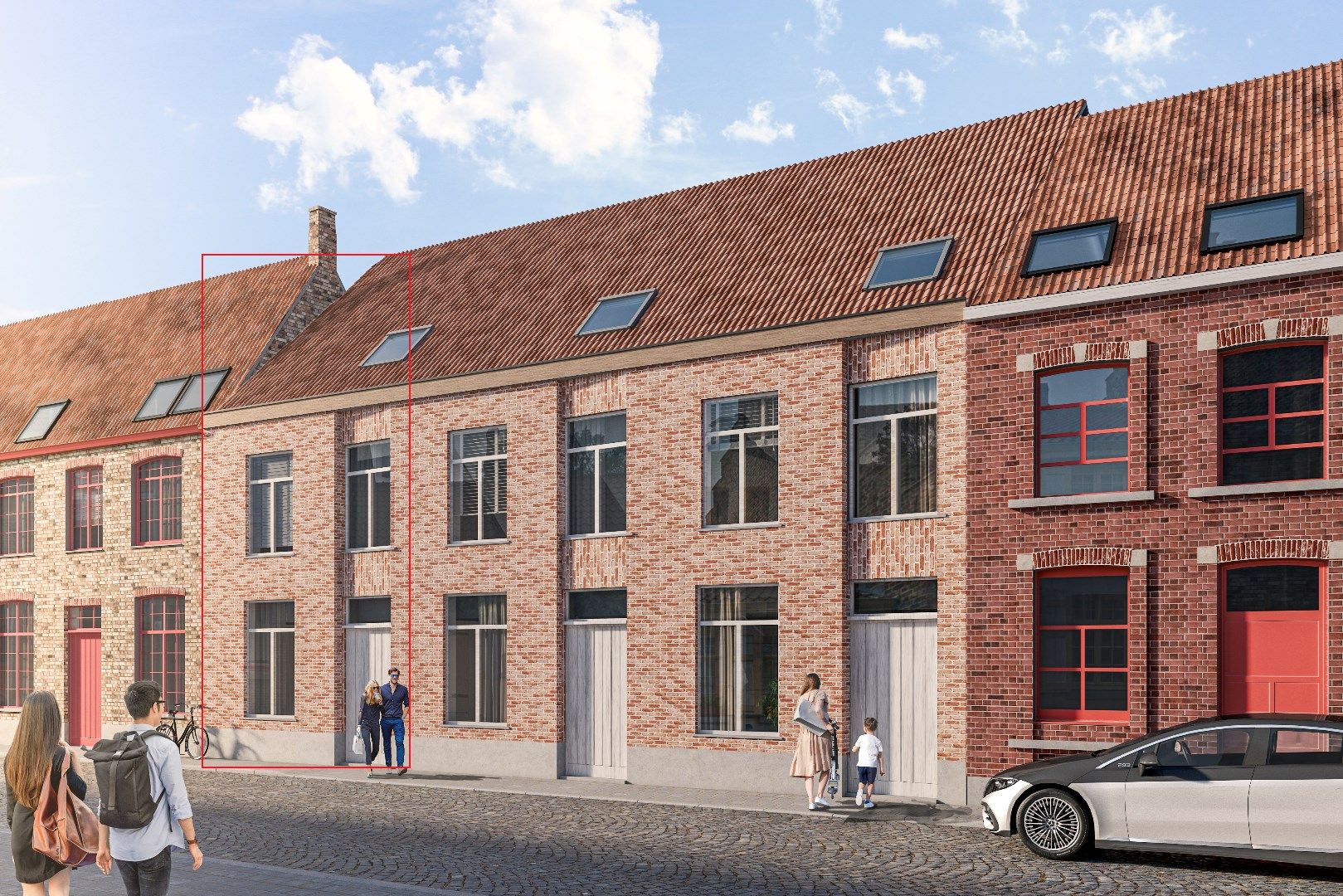 Centraal gelegen nieuwbouw woning centrum Brugge foto 4